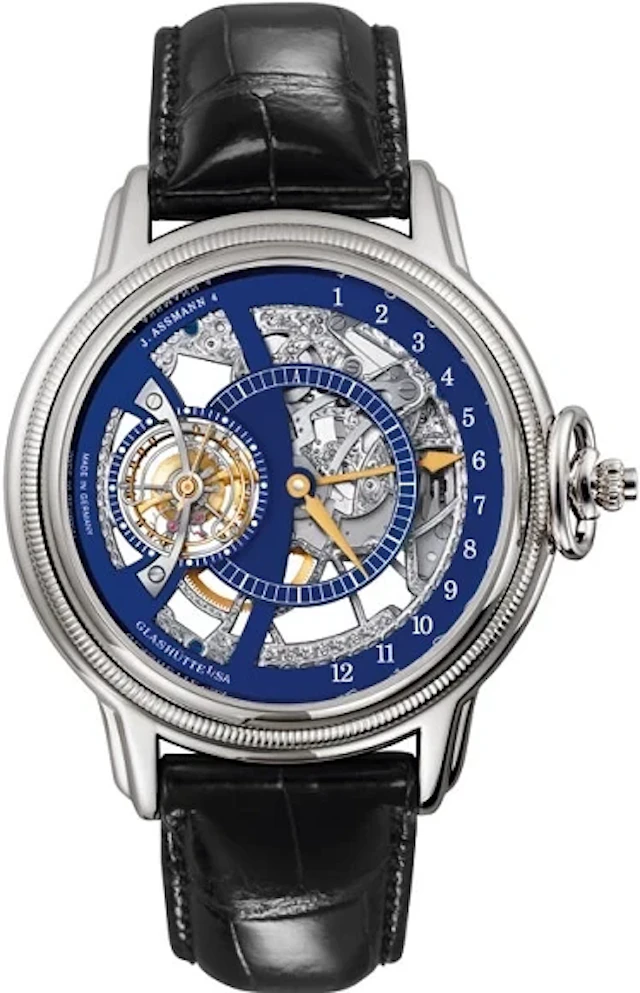 Glashutte Original Masterpieces Julius Assmann 18K white Gold Men's Watch