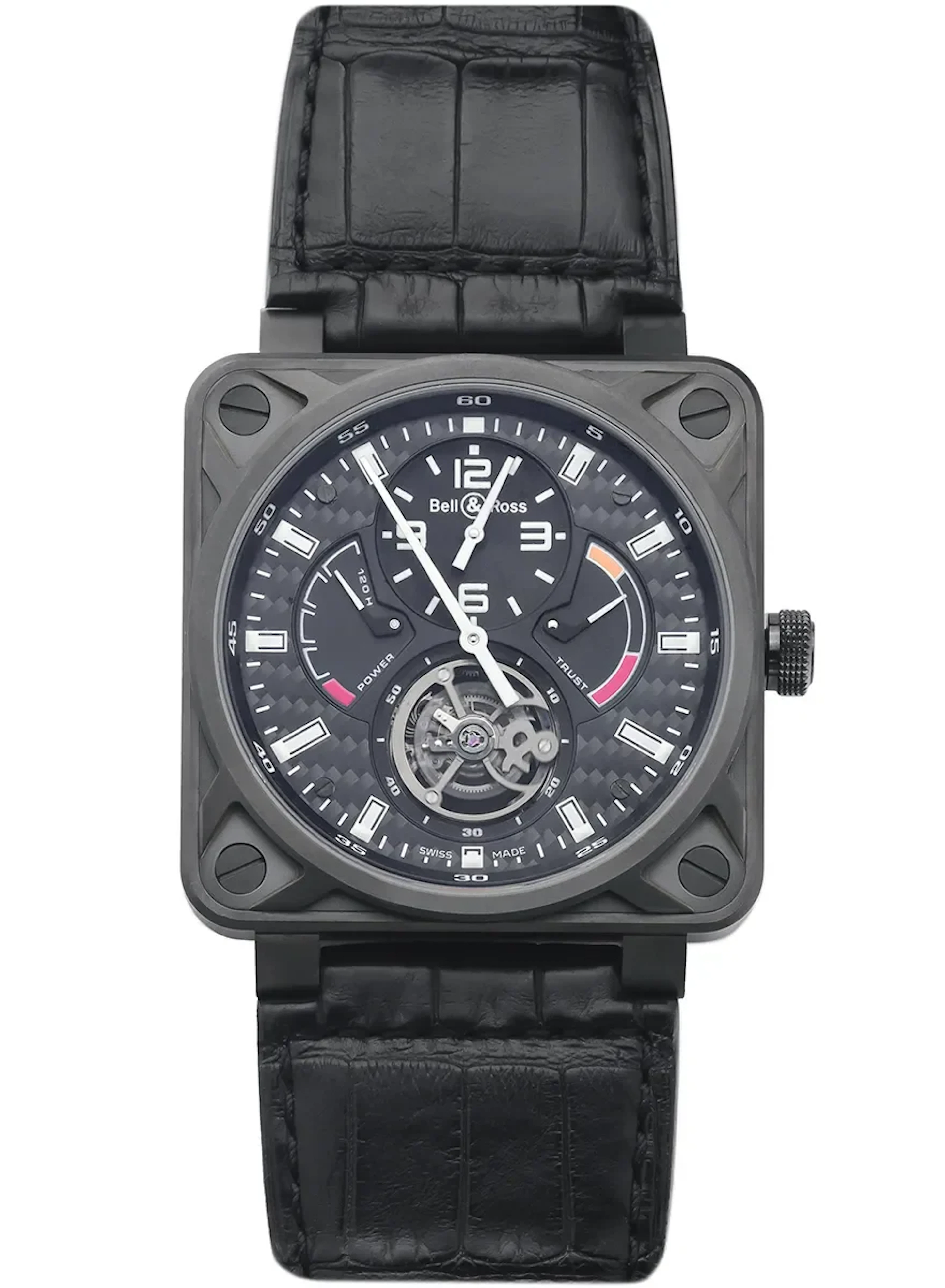 Bell & Ross Aviation BR 01 Tourbillon Titanium Men's Watch