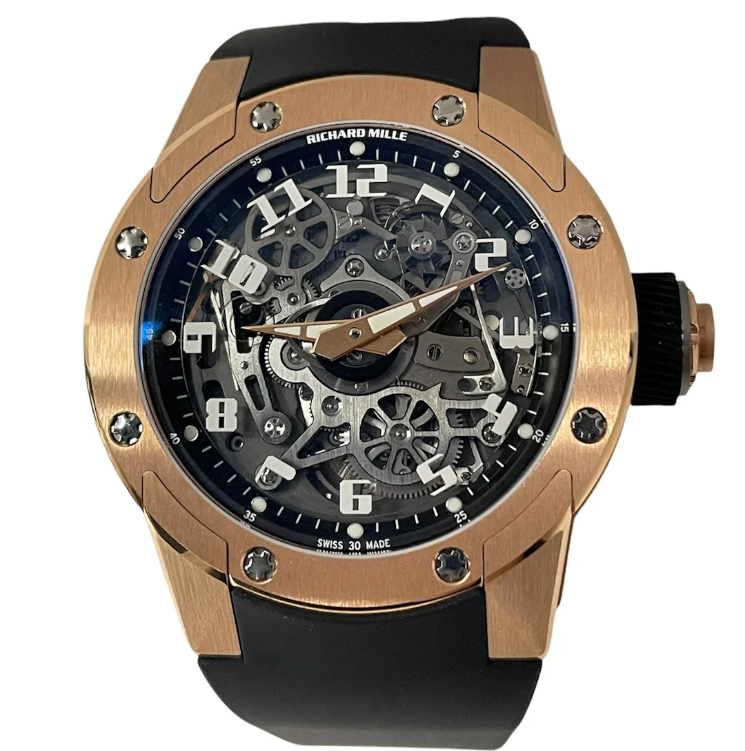 Richard Mille RM 63-01 Automatic Winding Dizzy Hands 18k Rose Gold