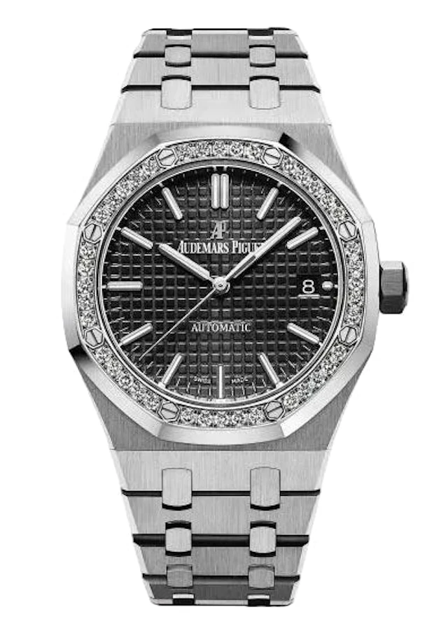Audemars Piguet Royal Oak Selfwinding Stainless Steel Diamond-Set Ladies' Watch