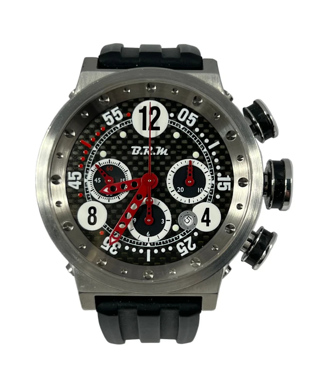 B.R.M. GP Chronograph Stainless Steel Men's Watcn