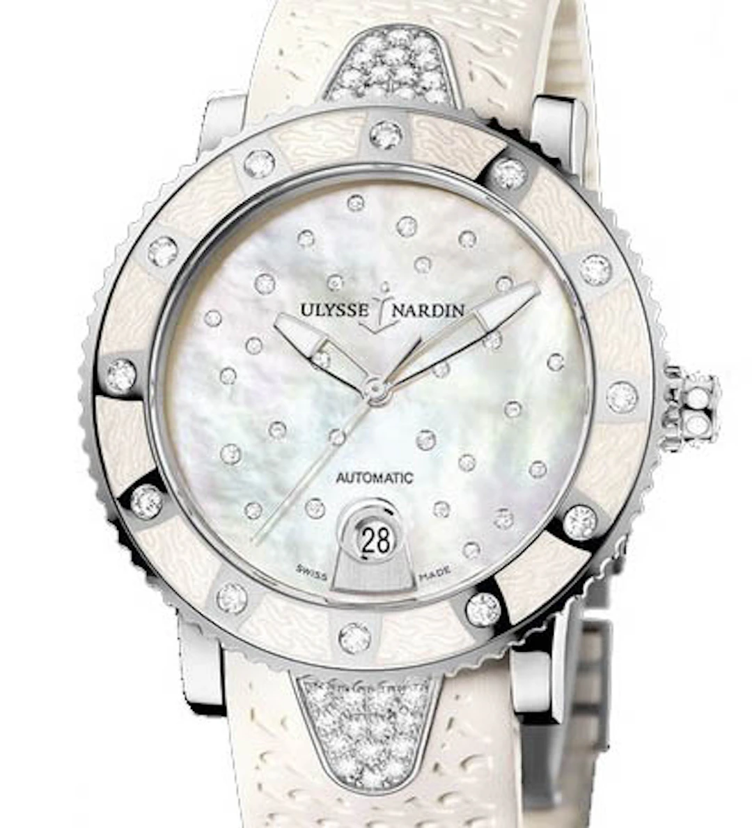 Ulysse Nardin Diver Starry Night Stainless steel & Diamonds Lady's Watch