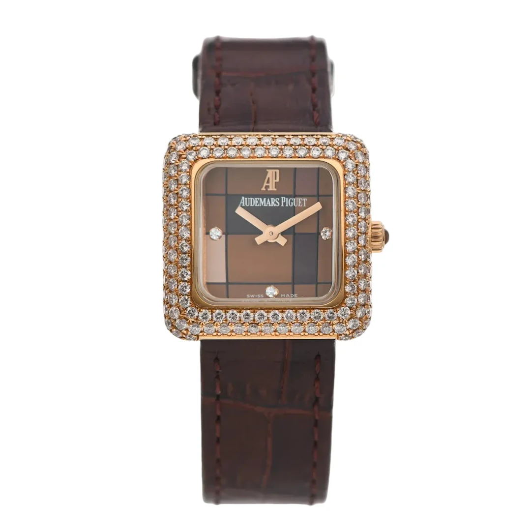 Audemars Piguet Classic Diamond-Set 18K Rose Gold Ladies Watch