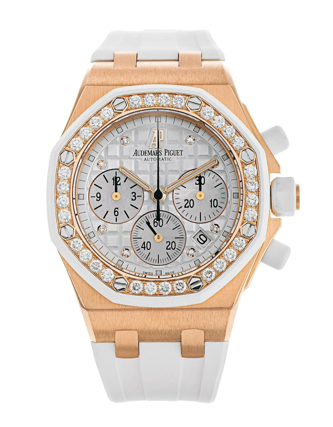 Audemars Piguet Royal Oak Offshore Chronograph 18K Rose Gold & Diamonds