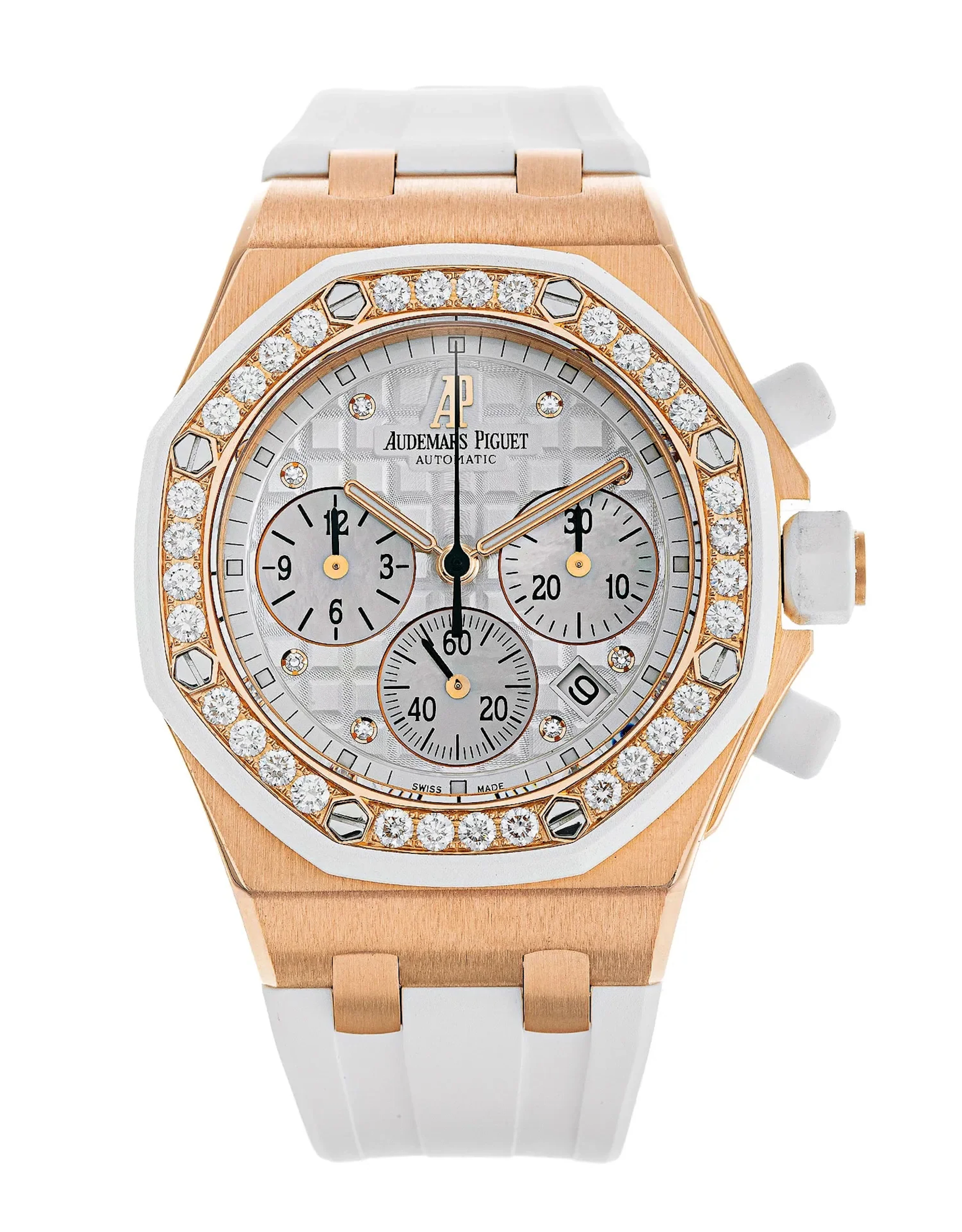 Audemars Piguet Royal Oak Offshore Chronograph 18K Rose Gold & Diamonds