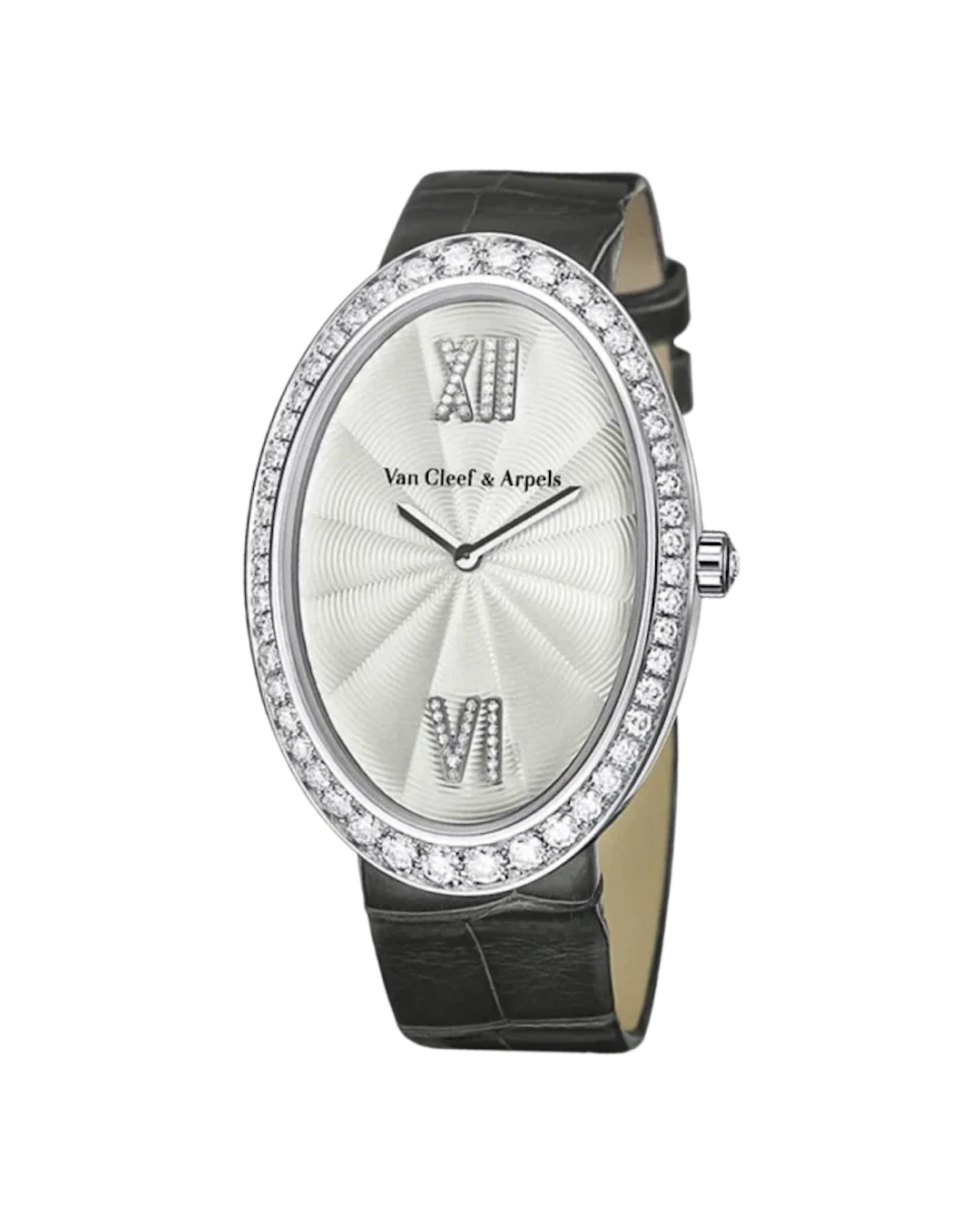 Van Cleef & Arpels Timeless XL 18K White Gold & Diamonds Lady's Watch