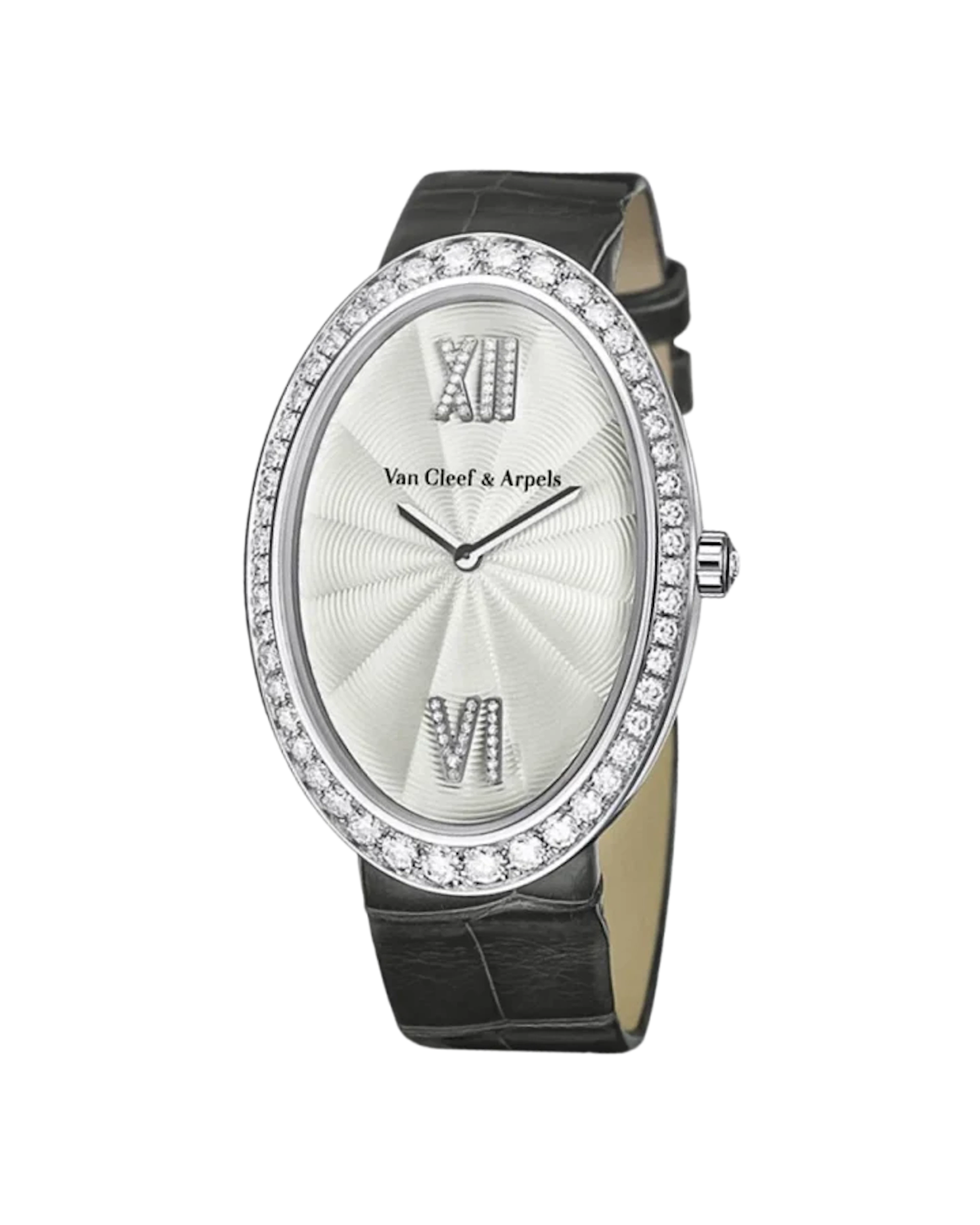 Van Cleef & Arpels Timeless XL 18K White Gold & Diamonds Lady's Watch