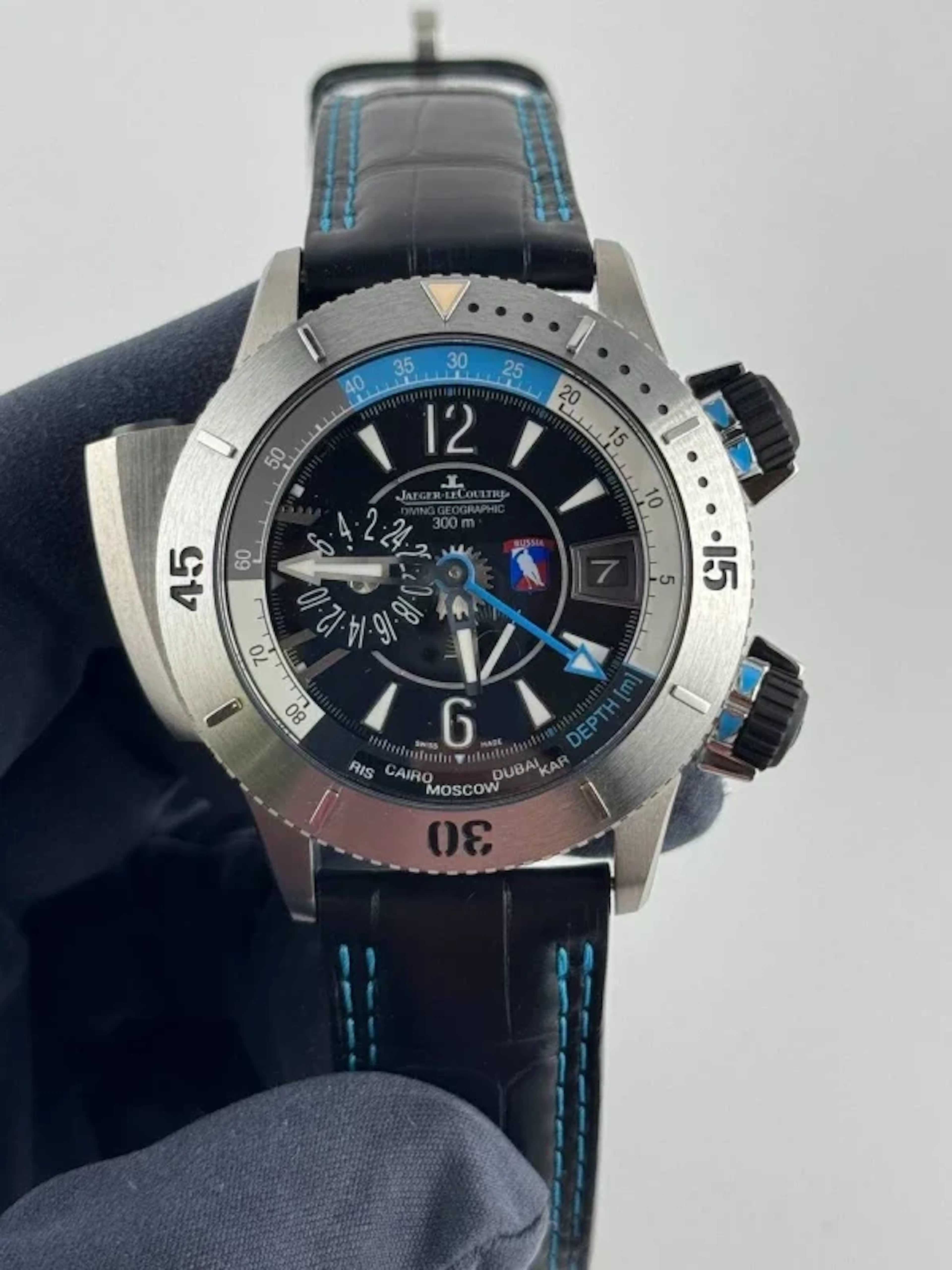Jaeger-LeCoultre Master Compressor Titanium Men's Watch