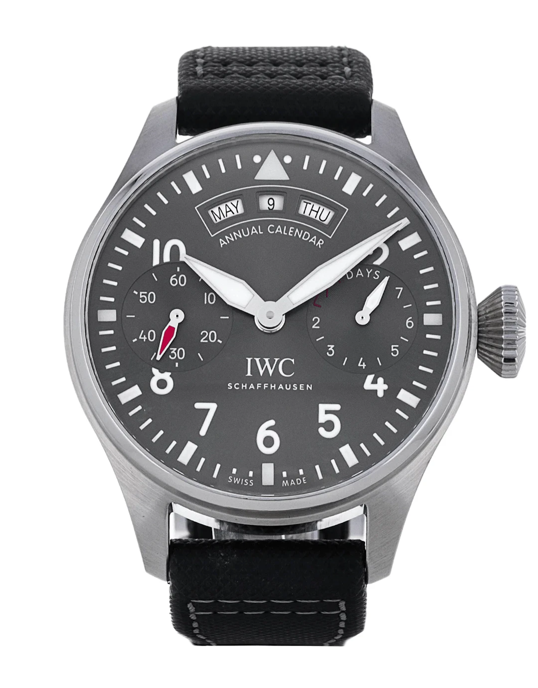 IWC Big Pilot Spitfire Annual Calendar Stainless Steel Men’s Watch