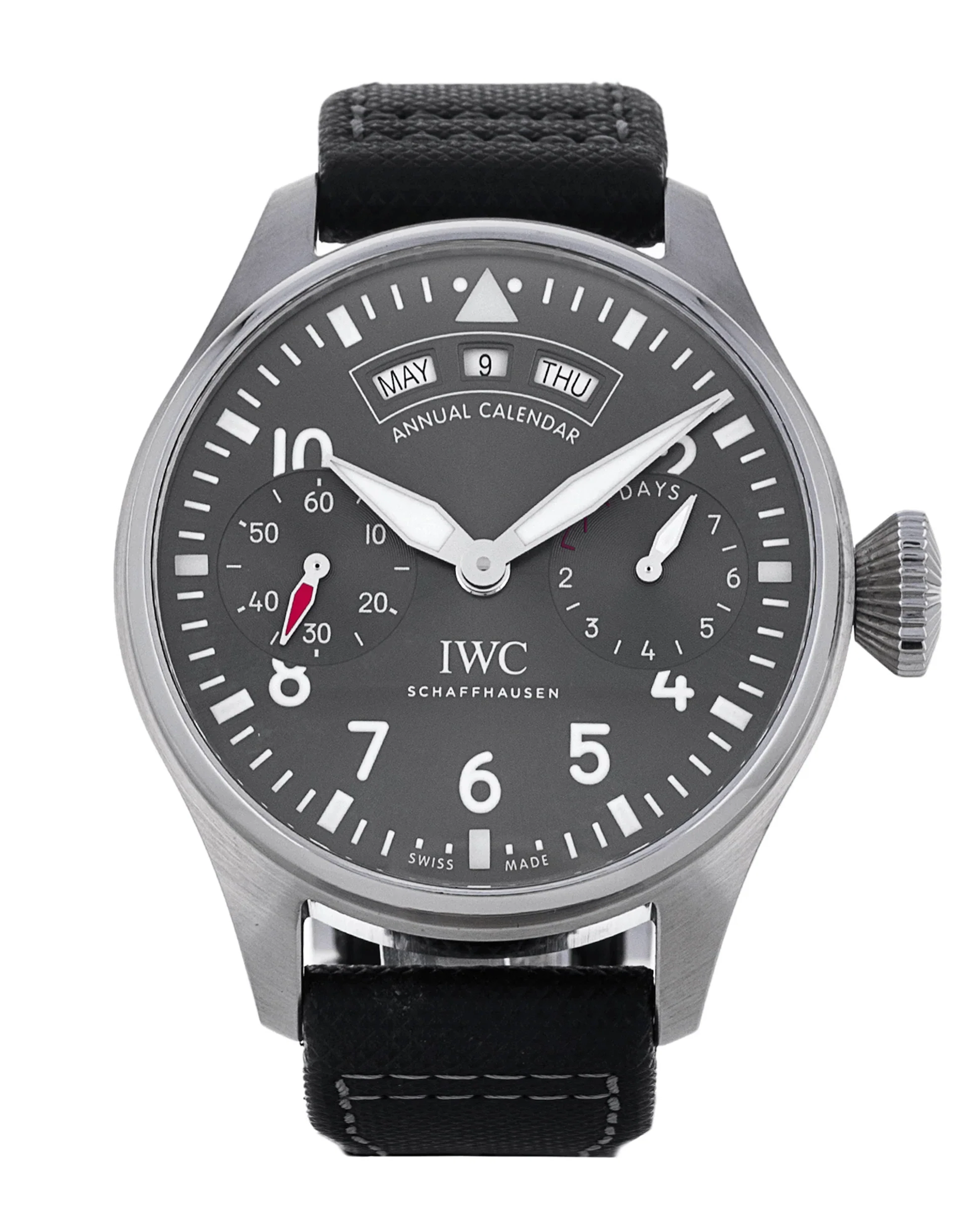 IWC Big Pilot Spitfire Annual Calendar Stainless Steel Men’s Watch