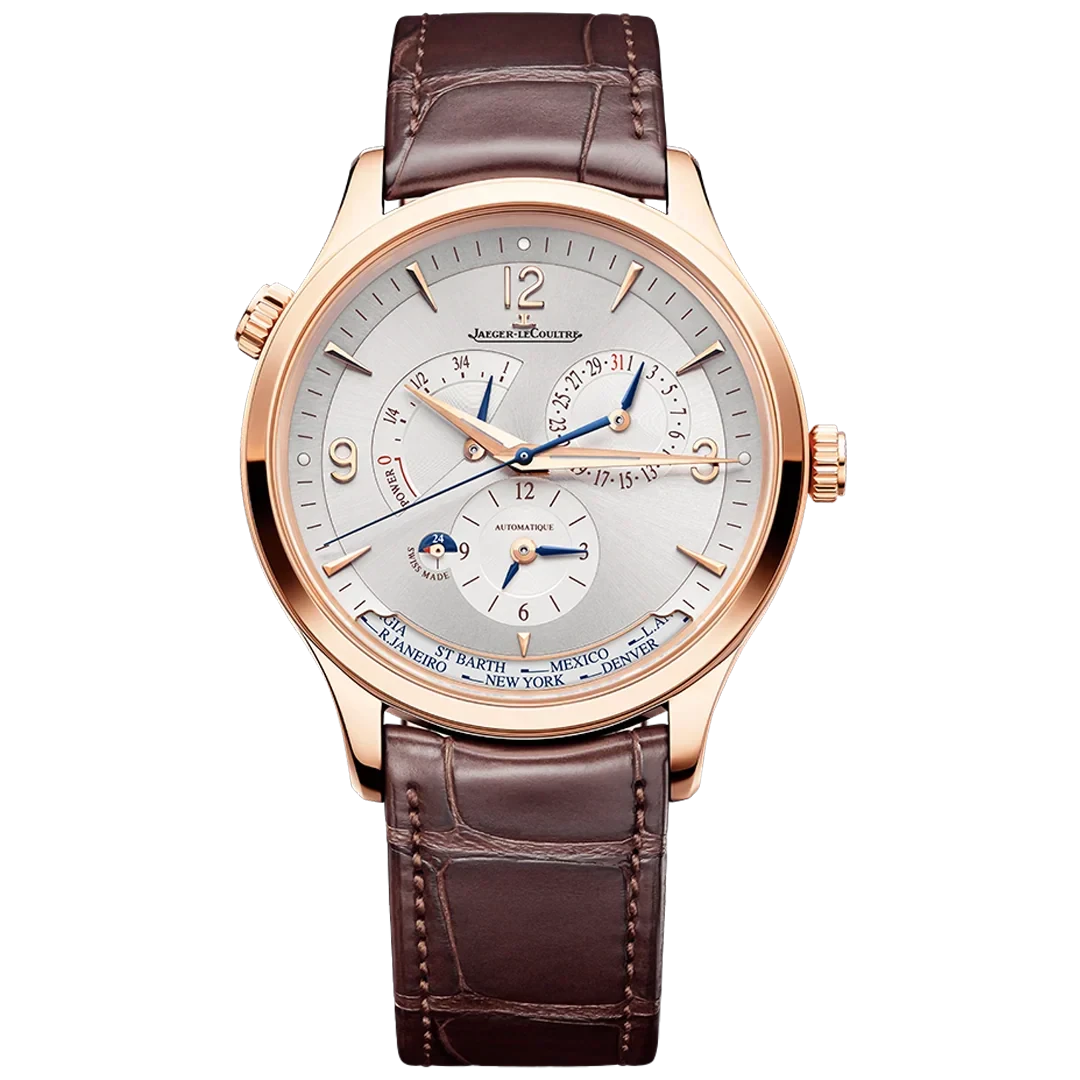 Jaeger-LeCoultre Master Geographic 18K Rose Gold Men's Watch