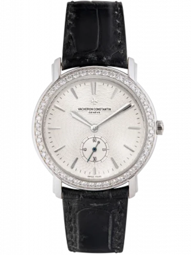 Vacheron Constantin Malte Grande 18K White Gold & Diamonds Unisex Watch
