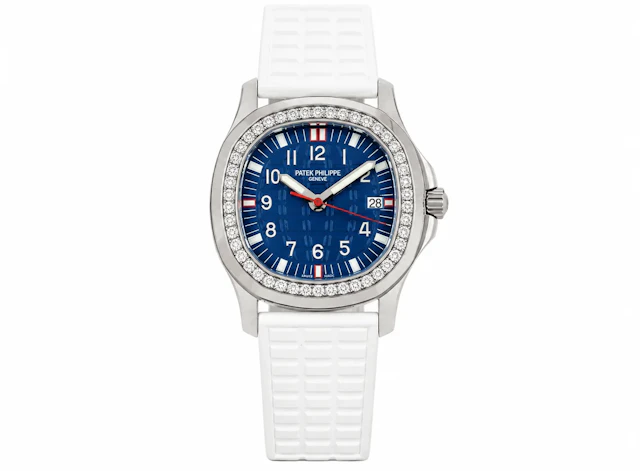 Patek Philippe Aquanaut Stainless Steel Blue Dial Lady’s Watch