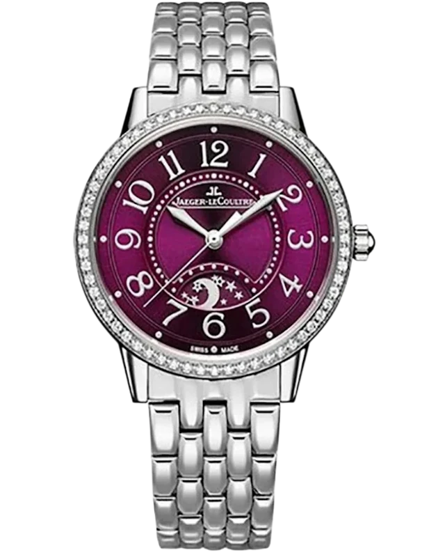 Jaeger-LeCoultre Night and Day Stainless steel & Diamonds Lady's Watch