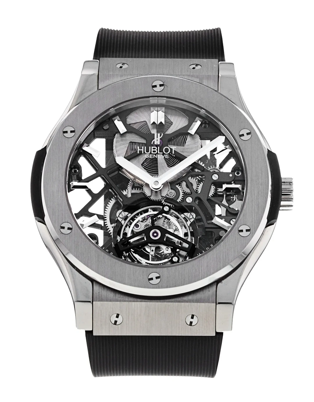 Hublot Classic Fusion Skeleton Tourbillon Titanium Men’s Watch