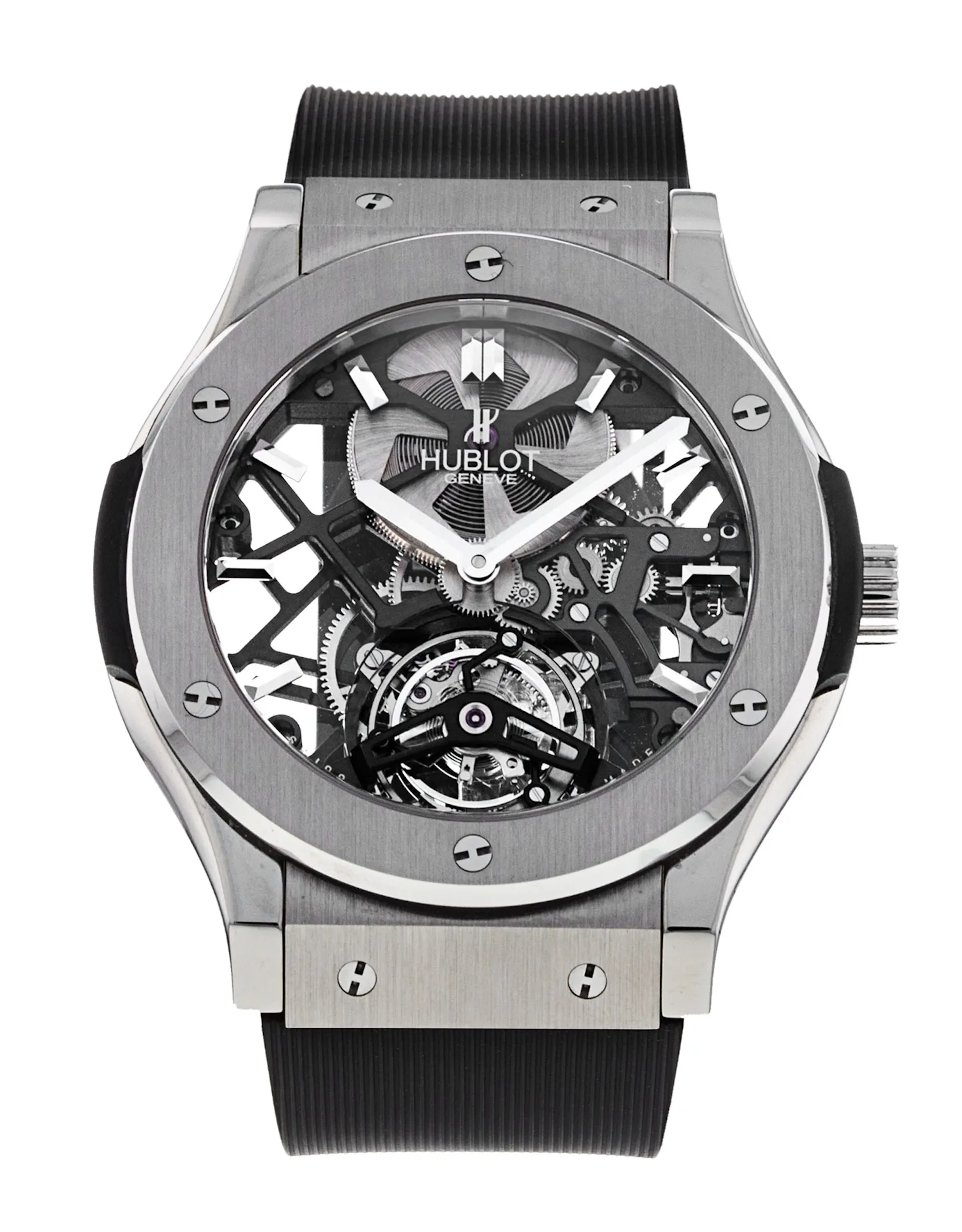 Hublot Classic Fusion Skeleton Tourbillon Titanium Men’s Watch