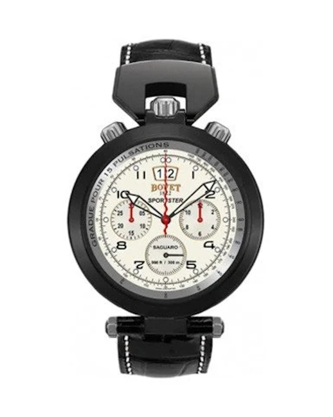Bovet Sportster Saguaro Chronograph Stainless Steel Mens Watch