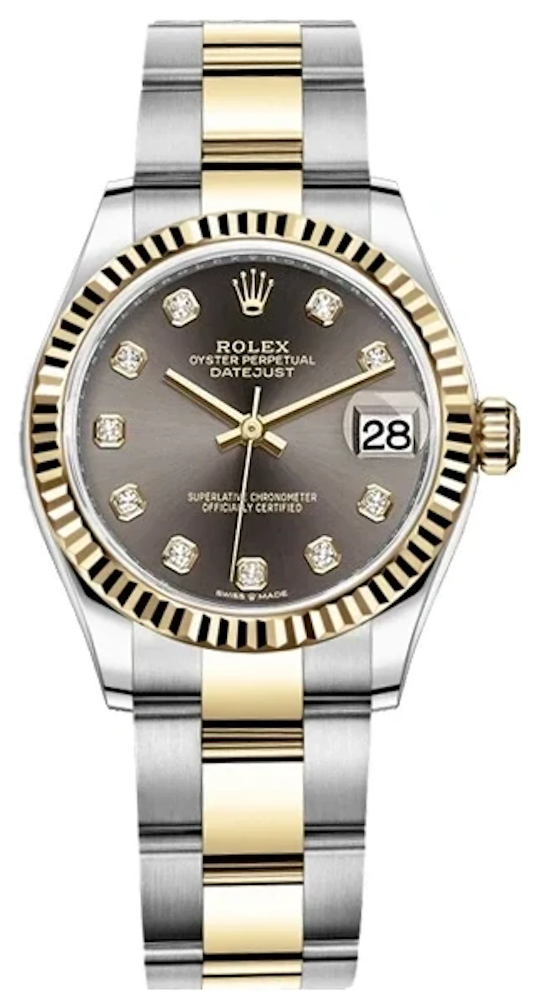 Rolex Datejust Date Stainless steel & 18K Yellow Gold Unisex Watch