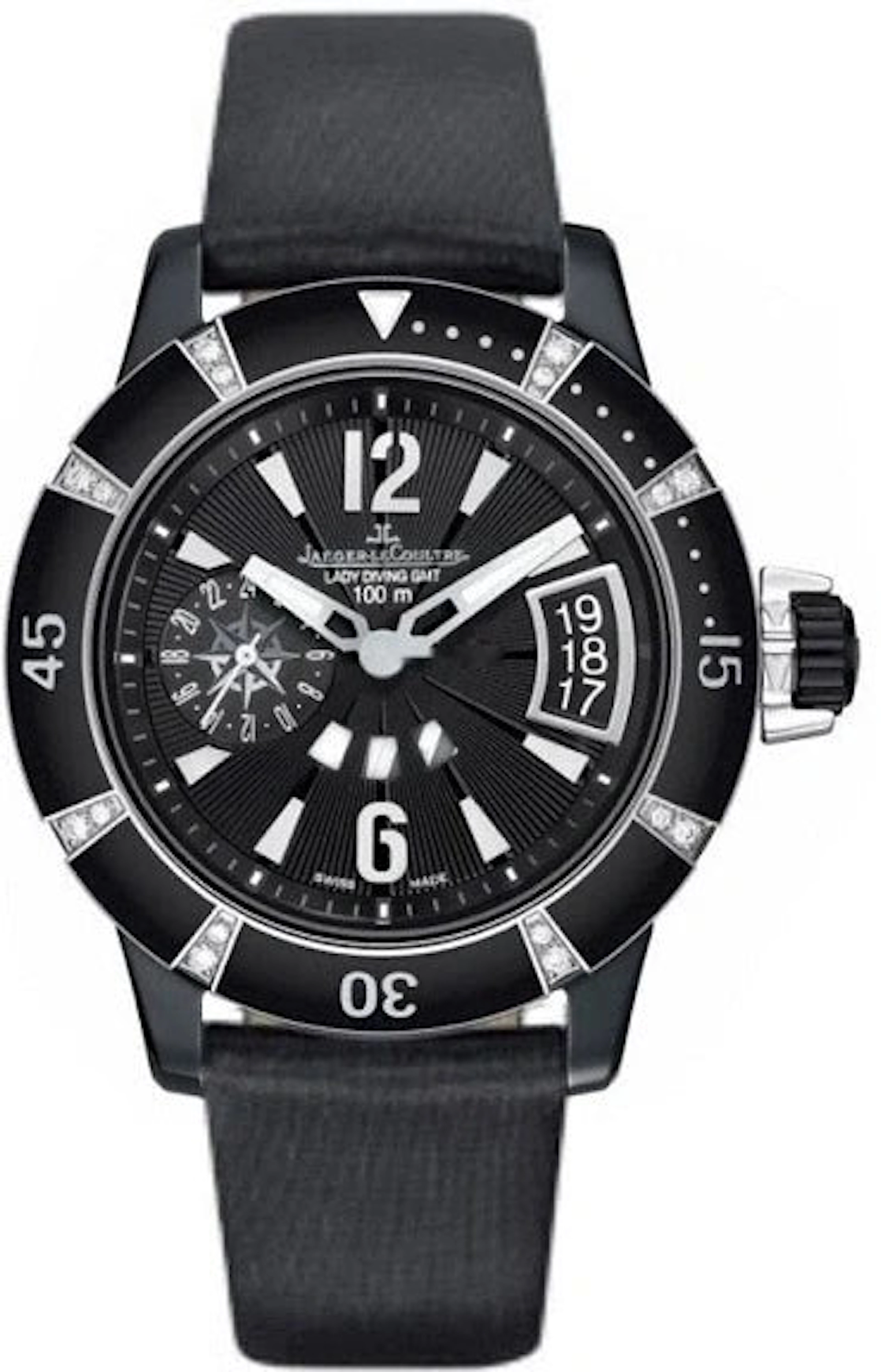 Jaeger-LeCoultre Master Compressor Ceramic & Diamonds Men’s Watch