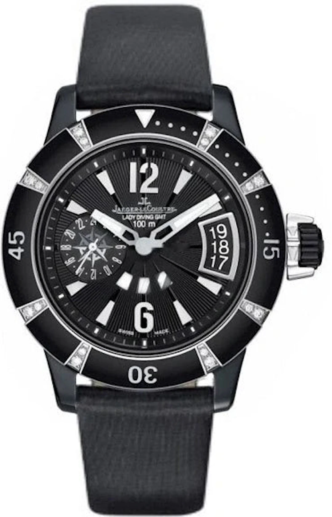 Jaeger-LeCoultre Master Compressor Ceramic & Diamonds Men’s Watch