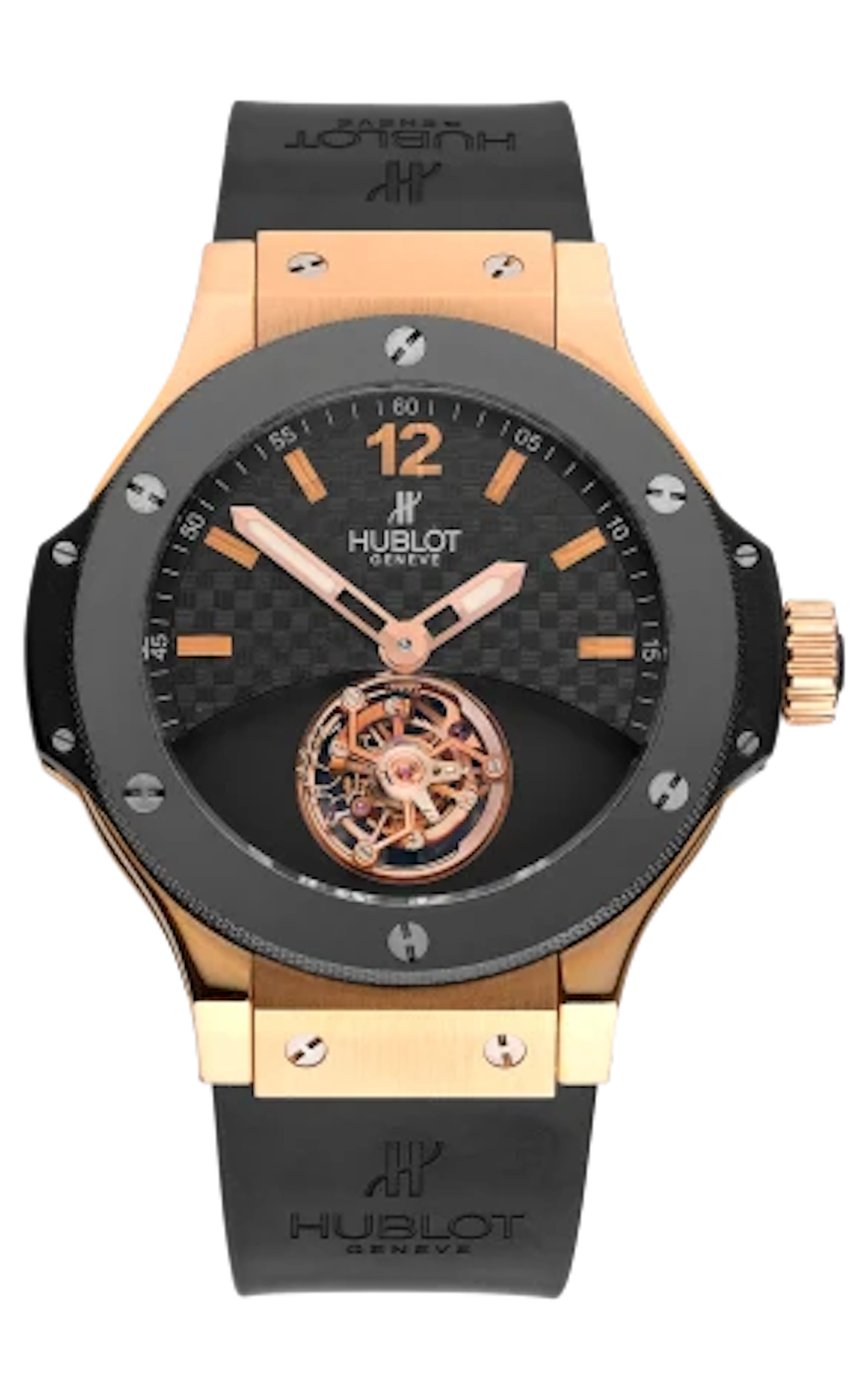 Hublot Big Bang Tourbillon Solo 18K Rose Gold & Ceramic Men’s Watch