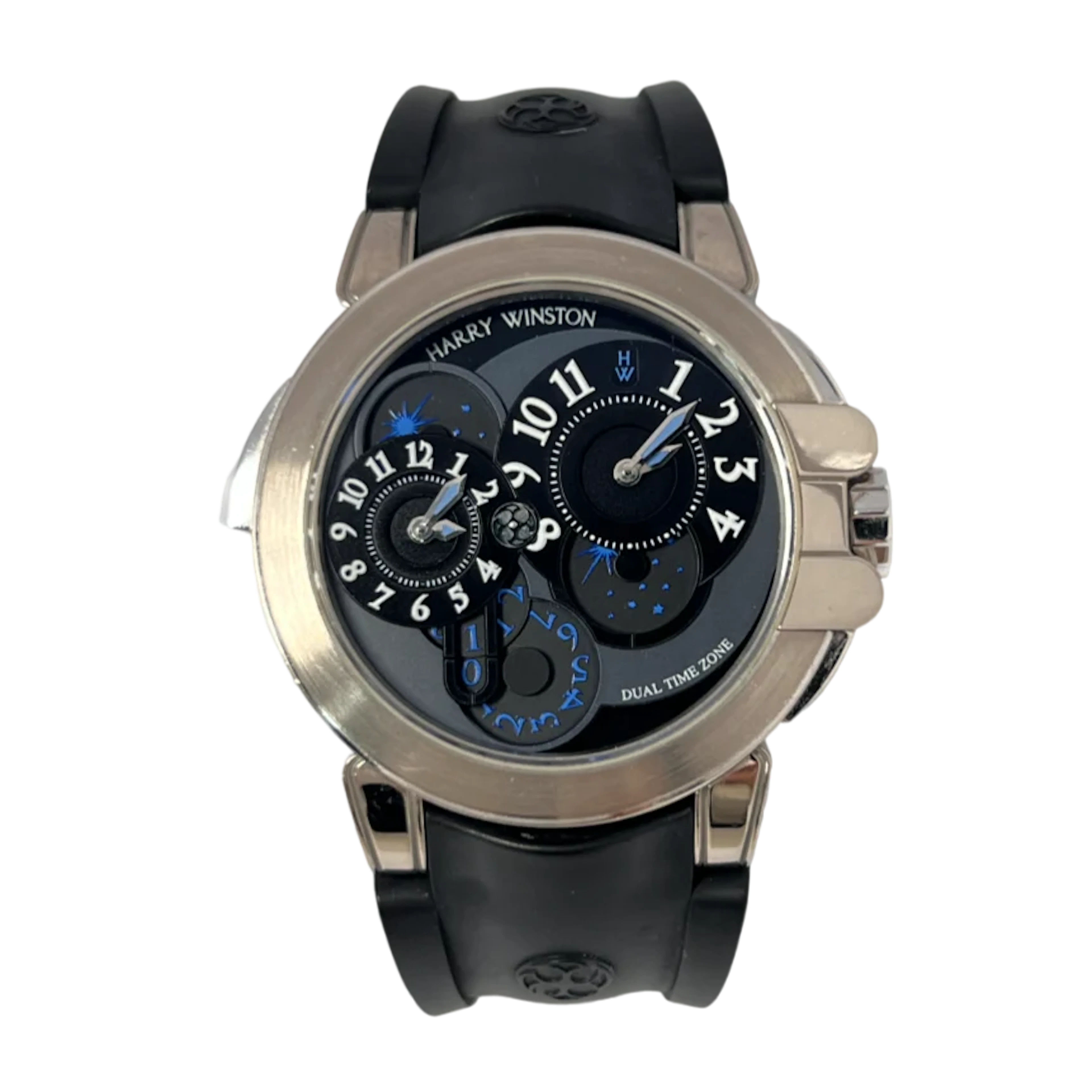 Harry Winston: Project Z4 Ocean Dual Time Limited Edition 18 K White