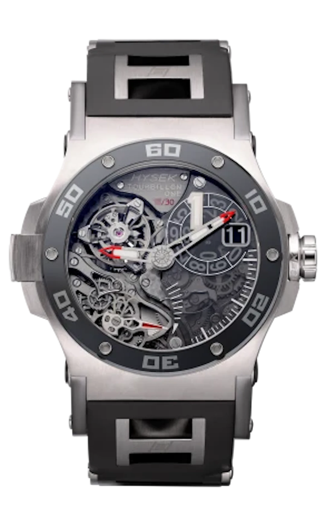 Jorg Hysek Abyss Haute Horlogerie Abyss Tourbillon Titanium Men's Watch