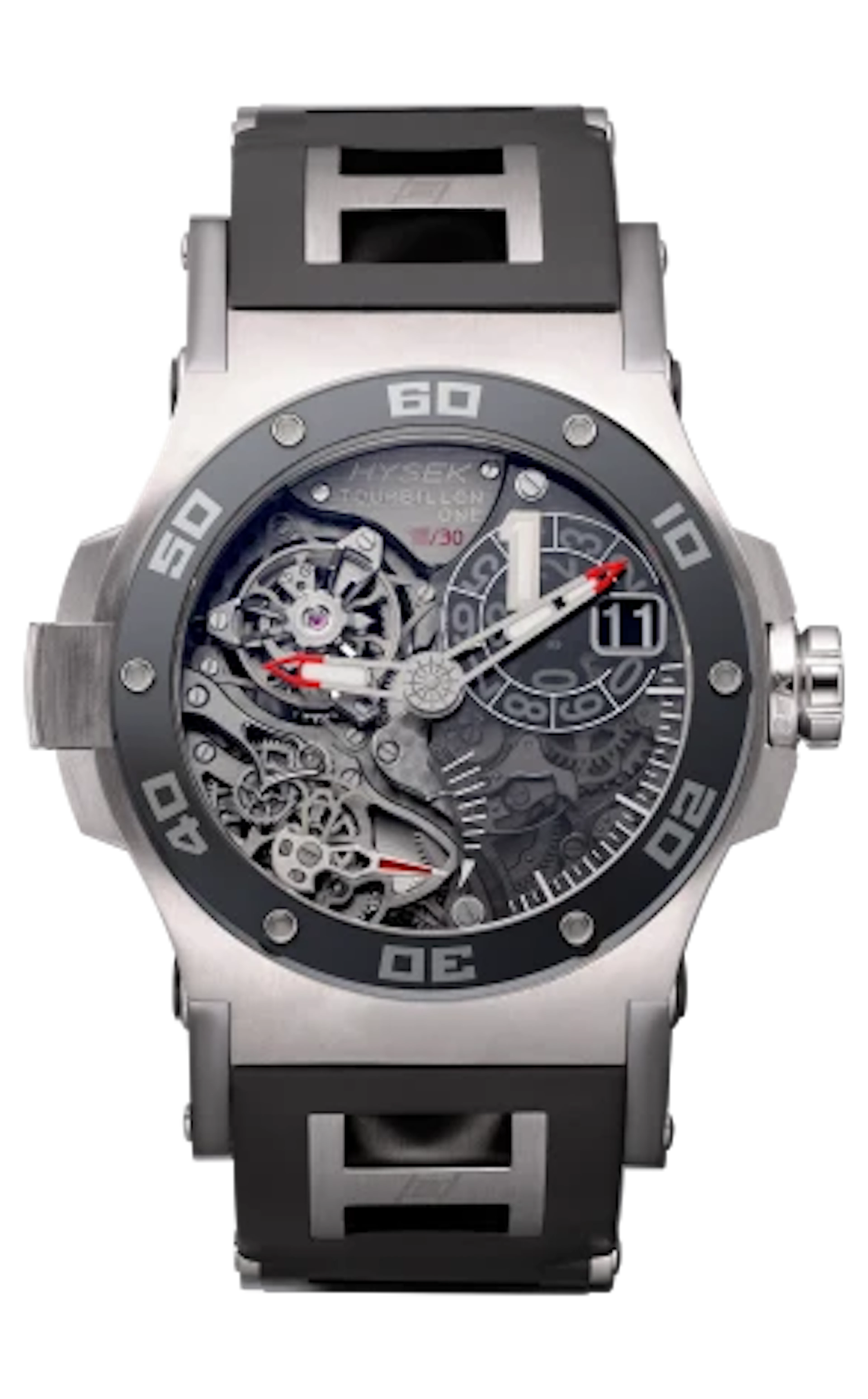 Jorg Hysek Abyss Haute Horlogerie Abyss Tourbillon Titanium Men's Watch
