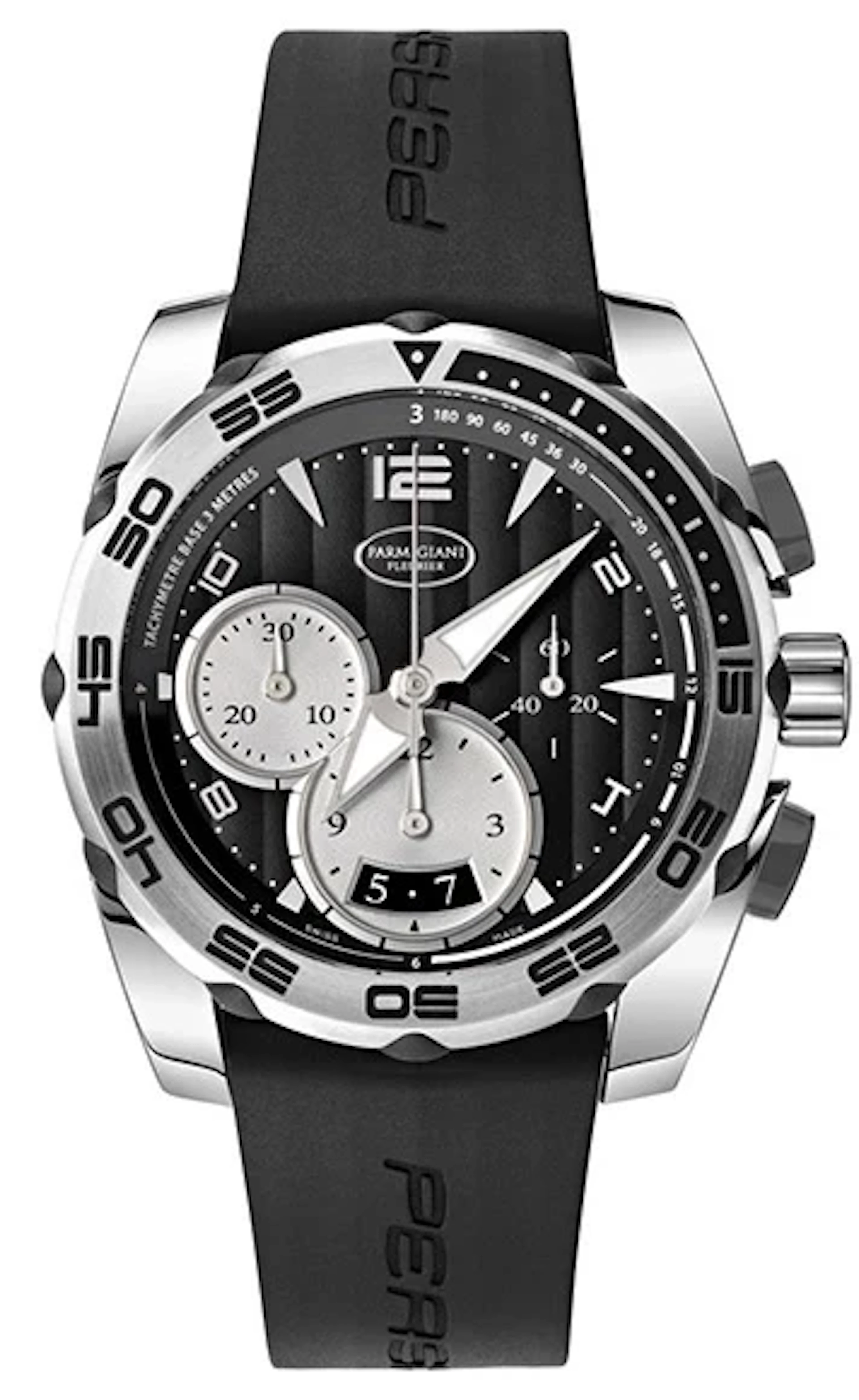 Parmigiani Fleurier Bugatti Pershing 002 Chronograph Stainless Steel