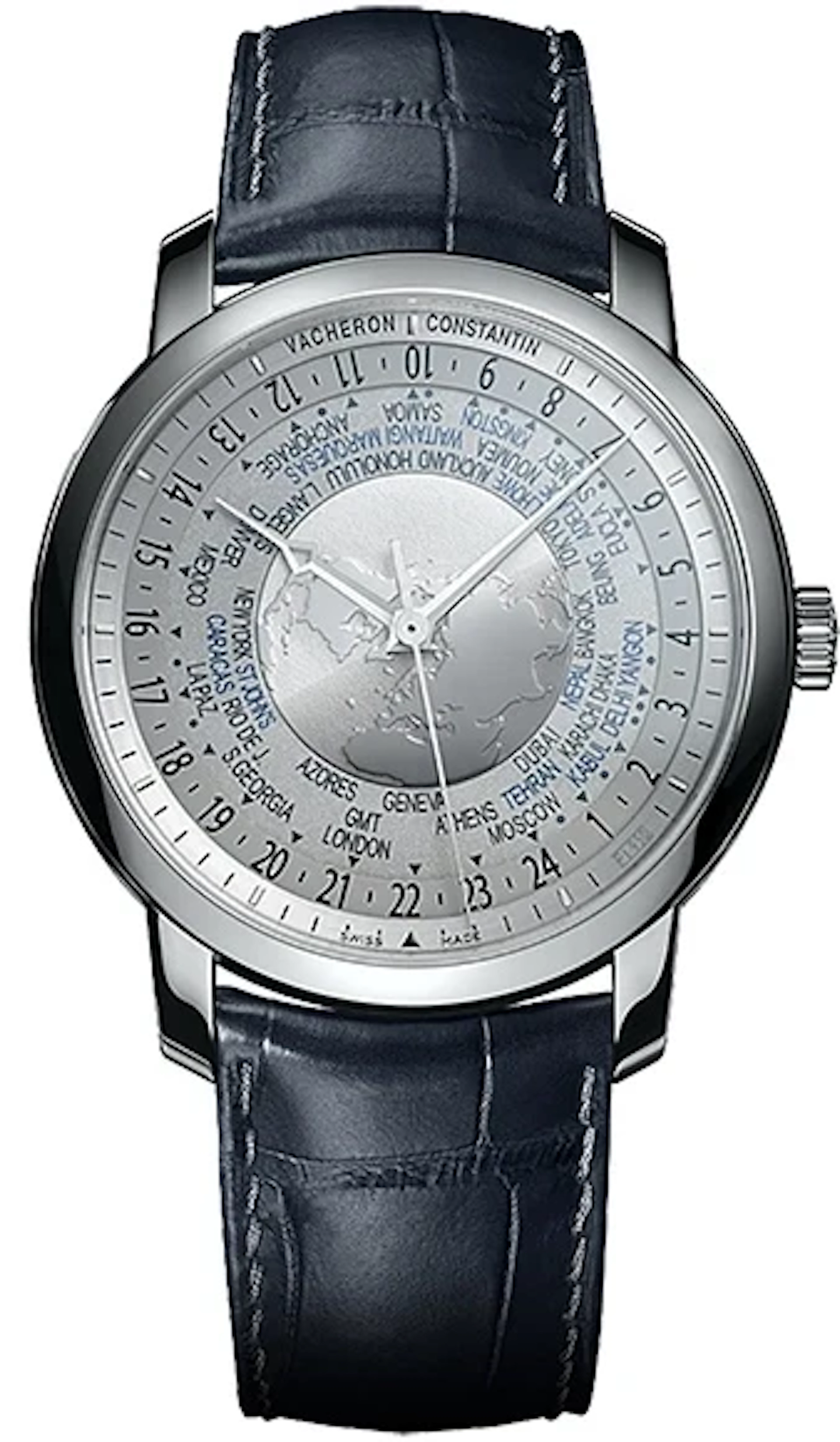 Vacheron Constantin Traditionnelle World Time Platinum Men's Watch