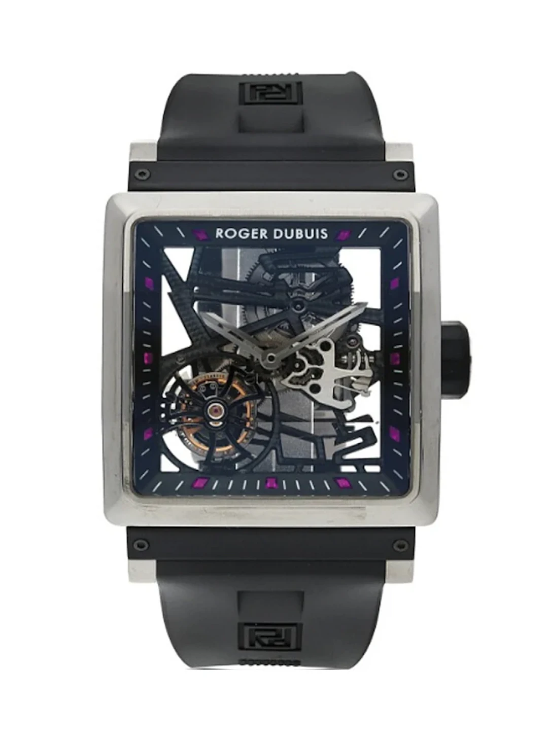 Roger Dubuis Kingsquare Skeleton Titanium Men's Watch