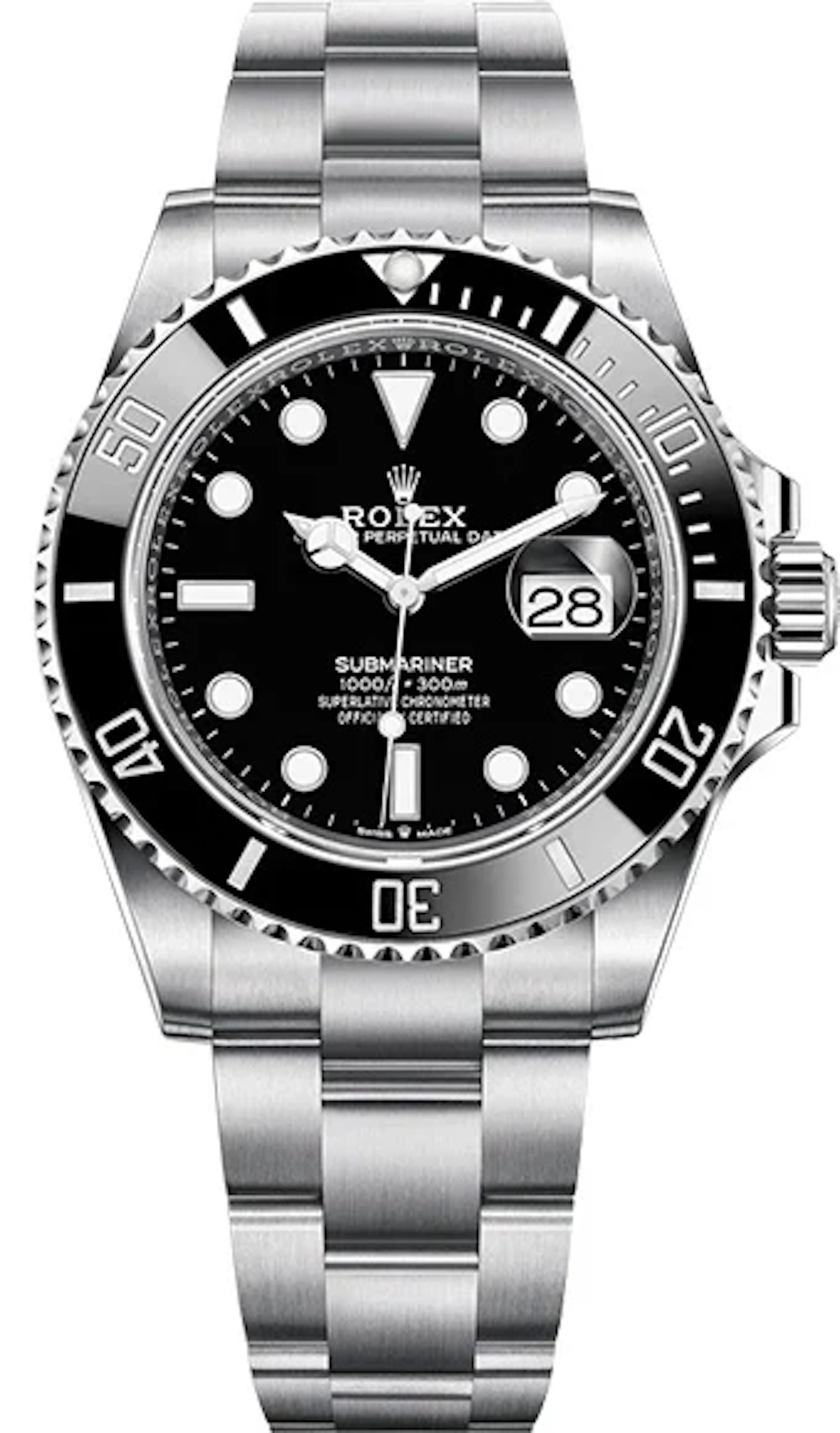 Rolex Submariner Date Stainless Steel Men's Watch
