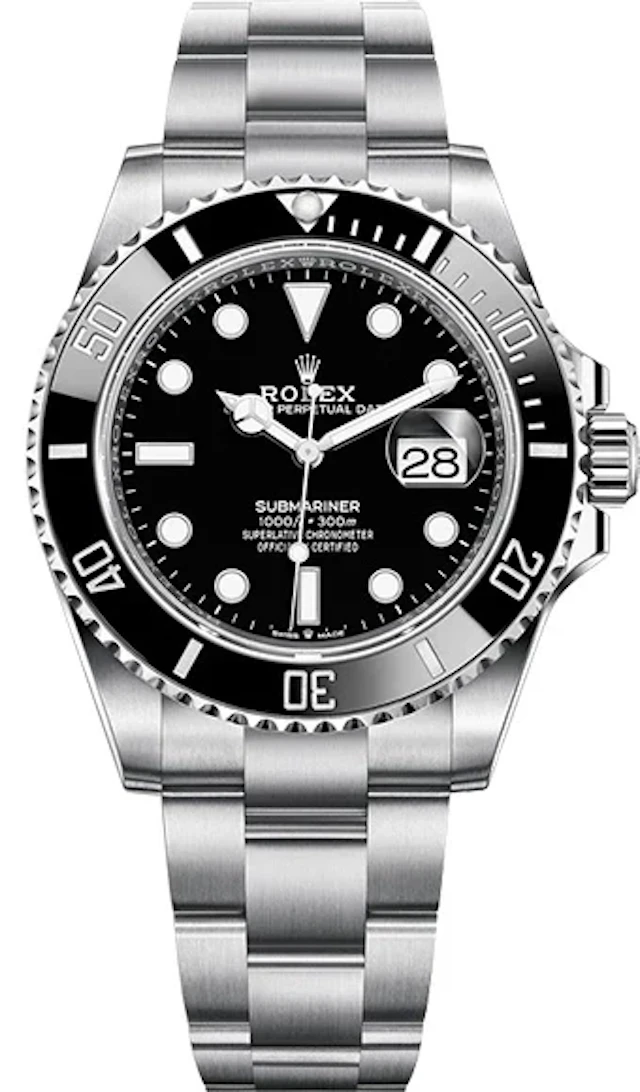 Rolex Submariner Date Stainless Steel Men's Watch