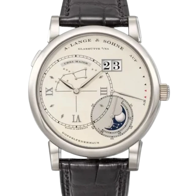 A. Lange & Söhne Grand Lange 1 “Luna Mundi” 18K White Gold Men’s Watch