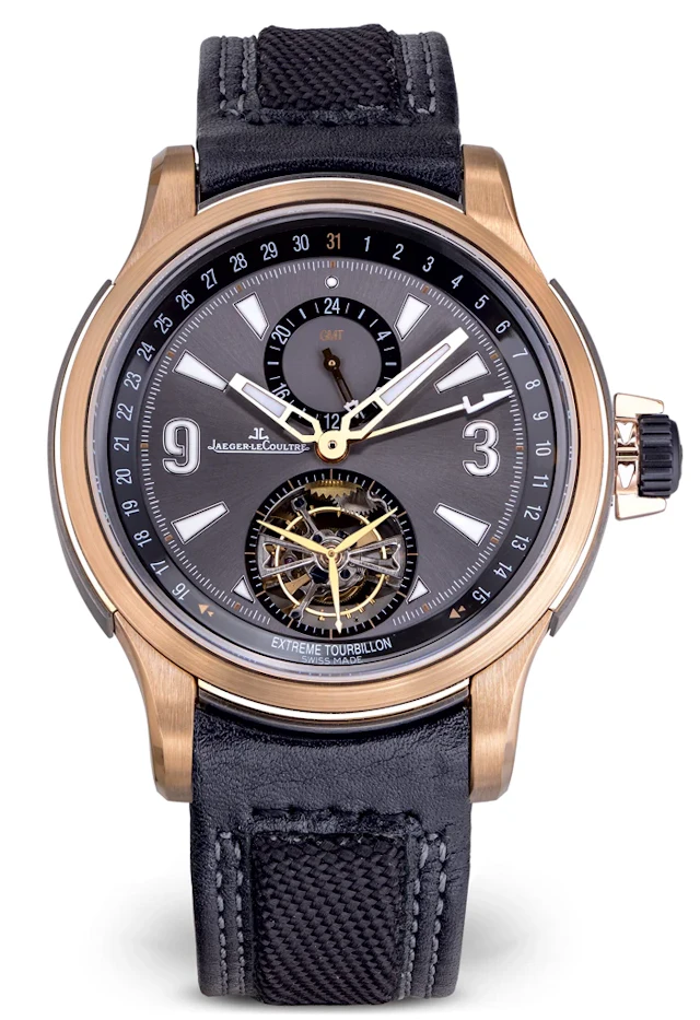 Jaeger-LeCoultre Master Compressor Extreme Tourbillon 18K Rose Gold Man's Watch