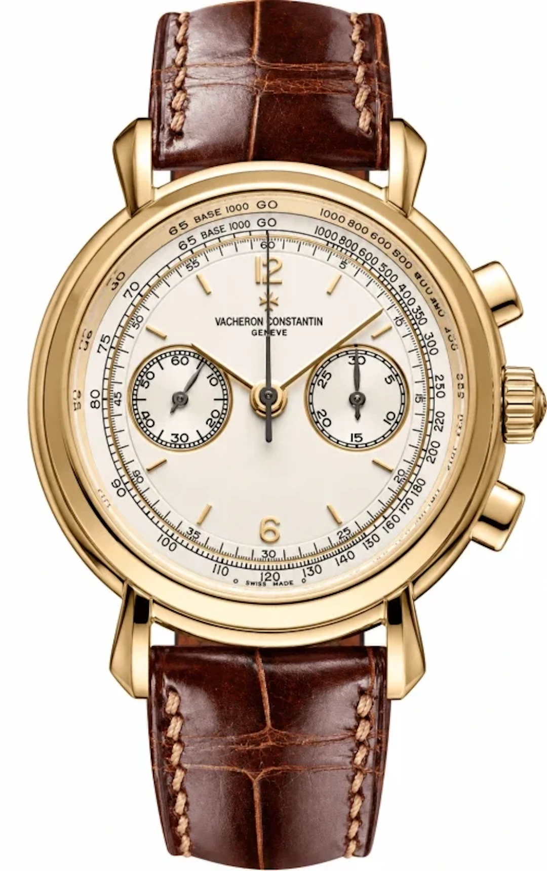 Vacheron Constantin Historiques Chronograph 18k Yellow Gold Men's Watch