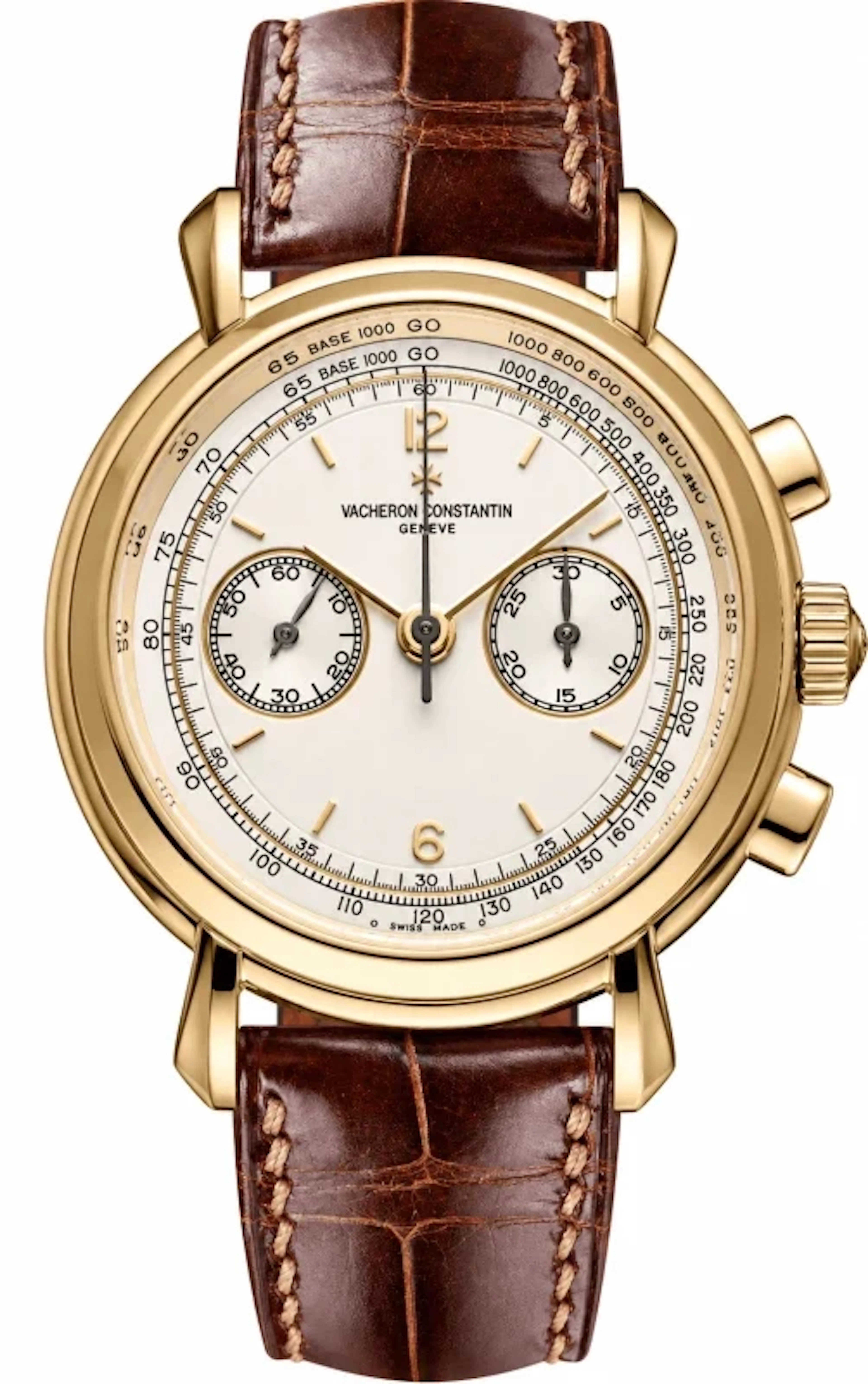 Vacheron Constantin Historiques Chronograph 18k Yellow Gold Men's Watch