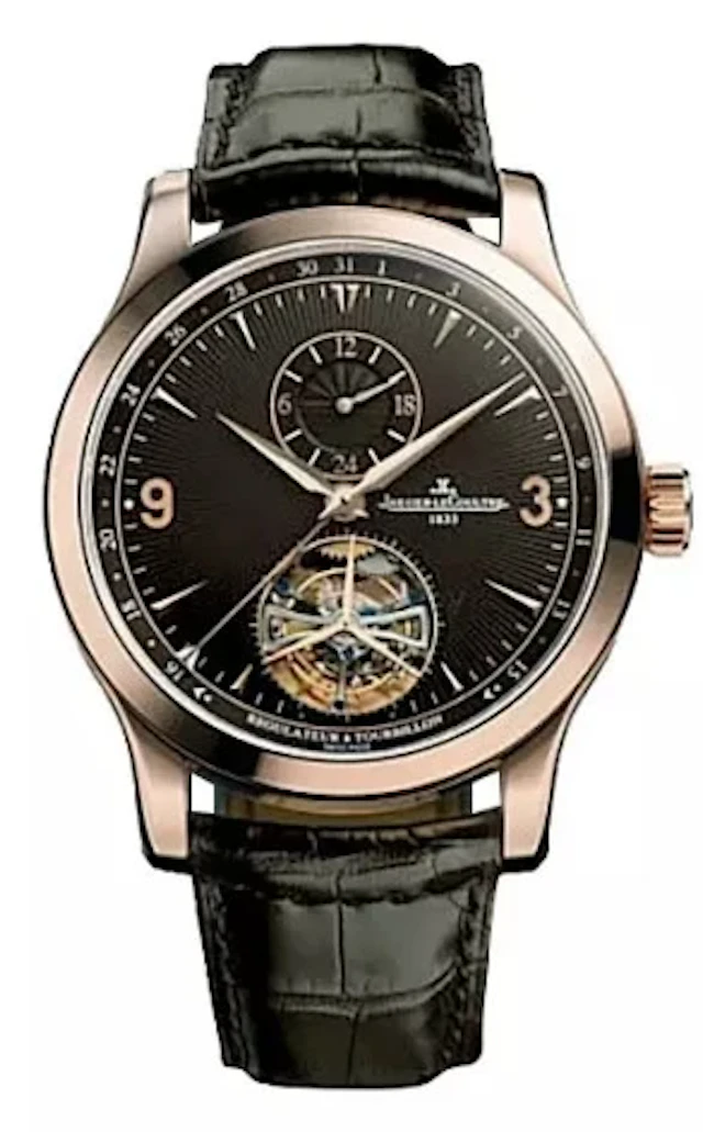 Jaeger-LeCoultre Master Control Tourbillon 18K Rose Gold Men's Watch