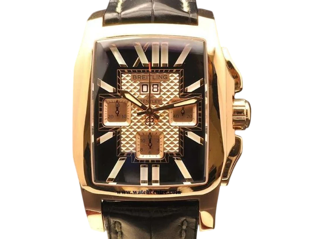 Breitling For Bentley Flying B Chronograph 18K Rose Gold Men's Watch