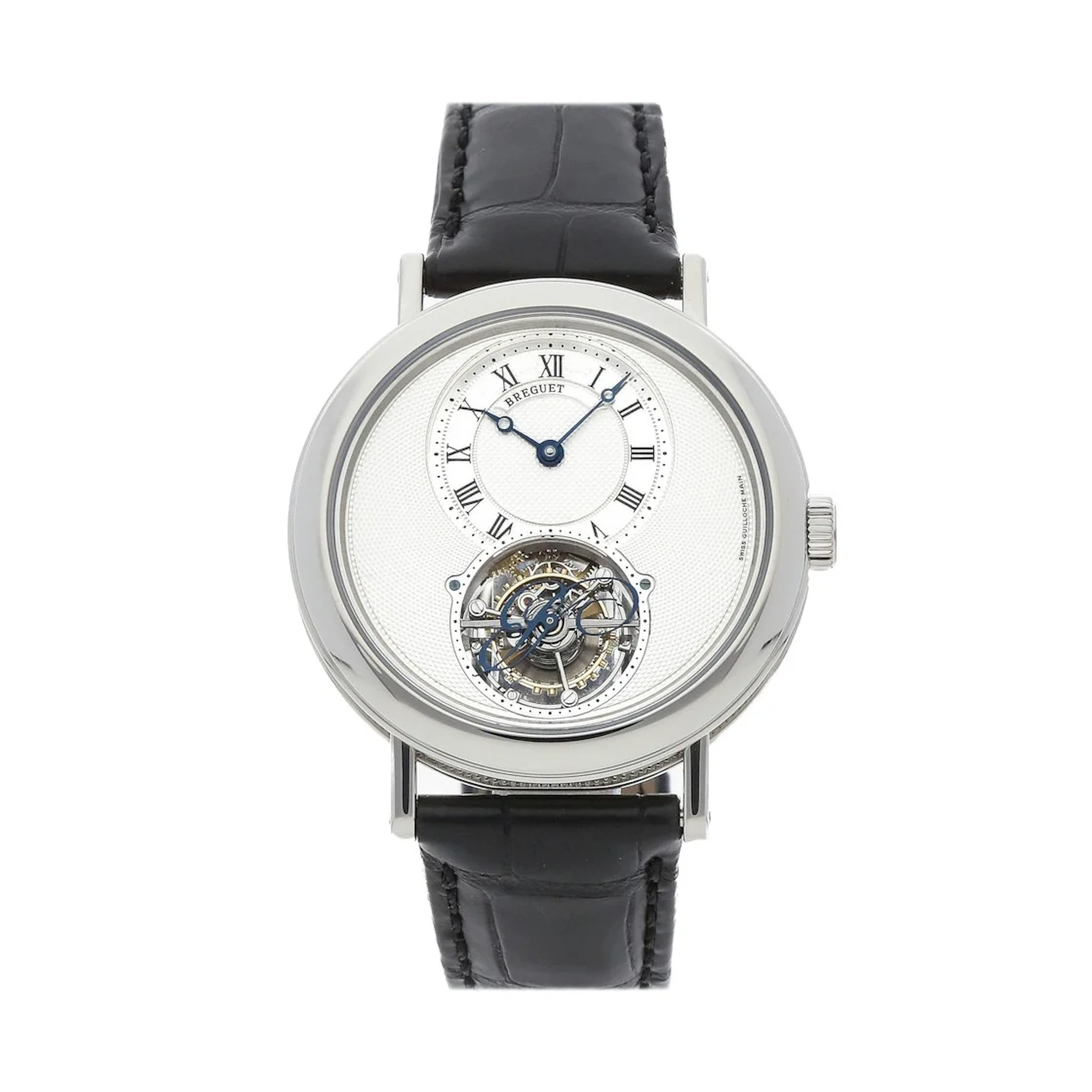 Breguet Tourbillon Classique Platinum Mens Watch