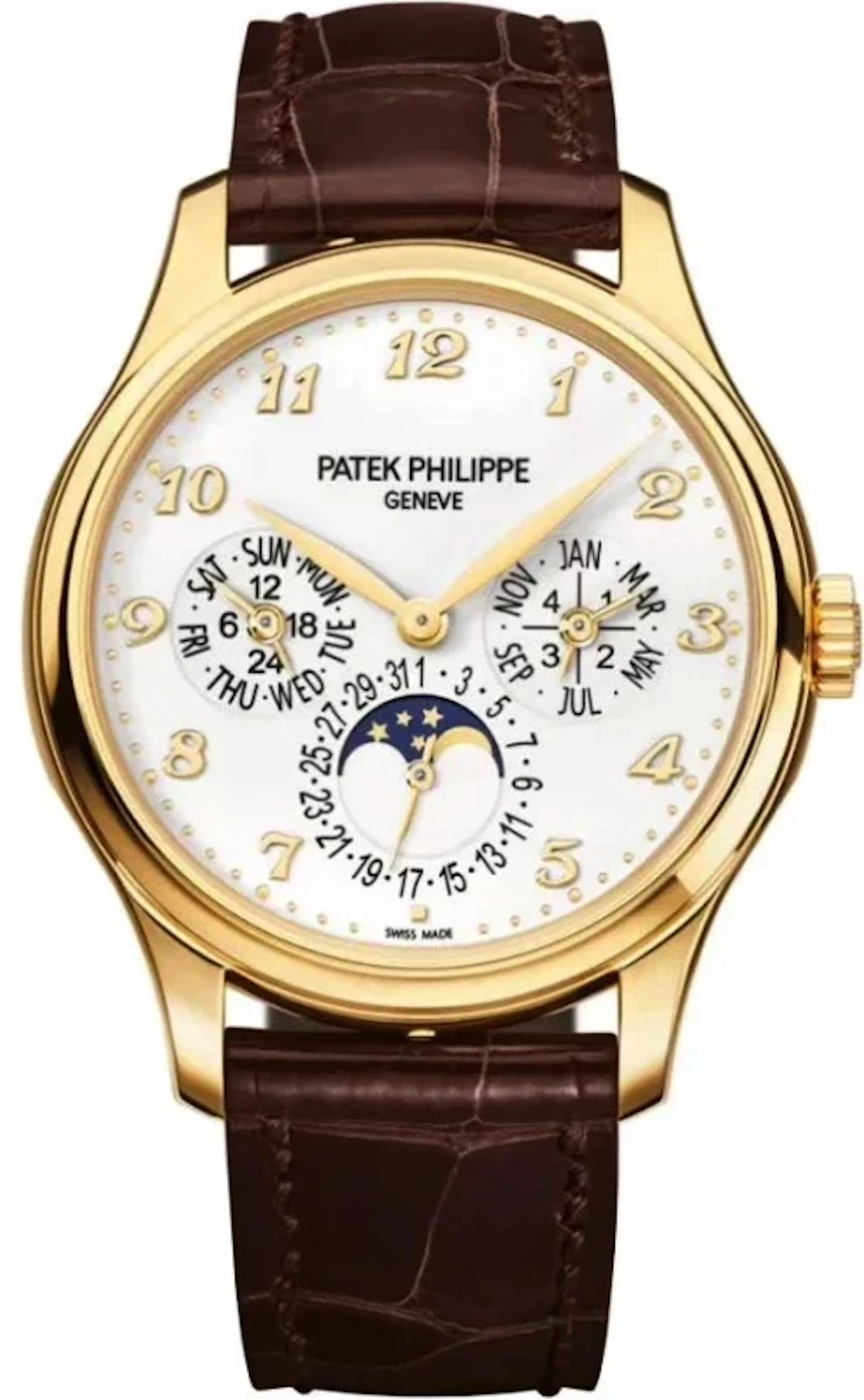 Patek Philippe Grand Complications Perpetual Calendar 18K Yellow Gold