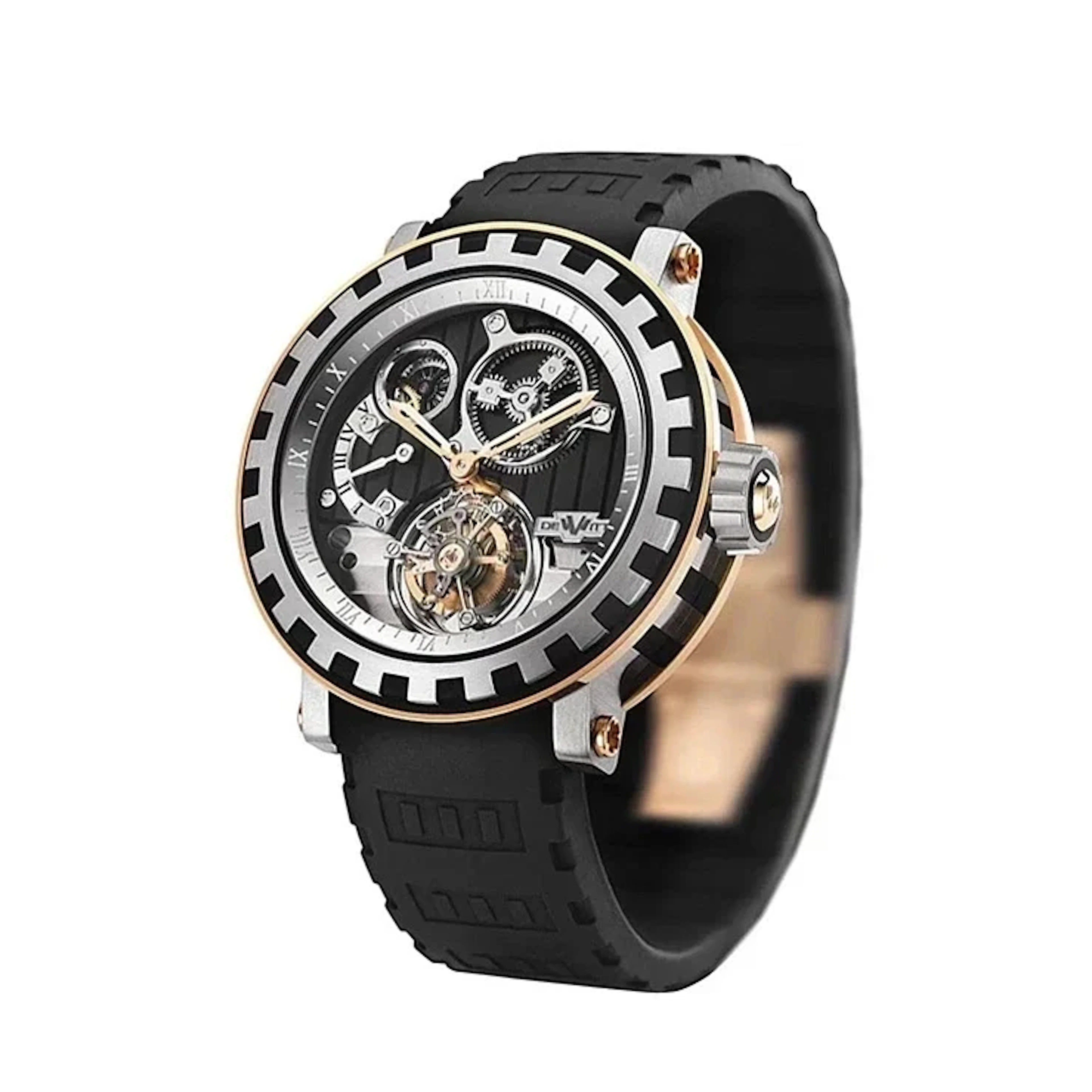 DeWitt Academie Tourbillon Differentiel Titanium & Carbon & 18K Rose