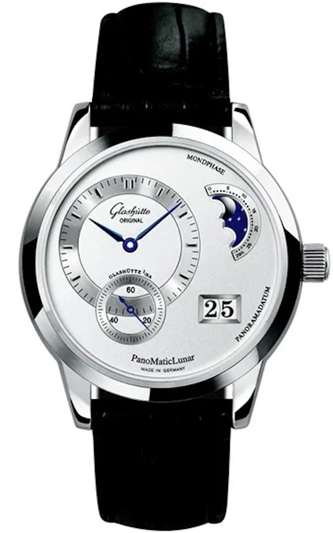 Glashütte Original PanoGraph PanomaticLunar Stainless Steel Men's Watch