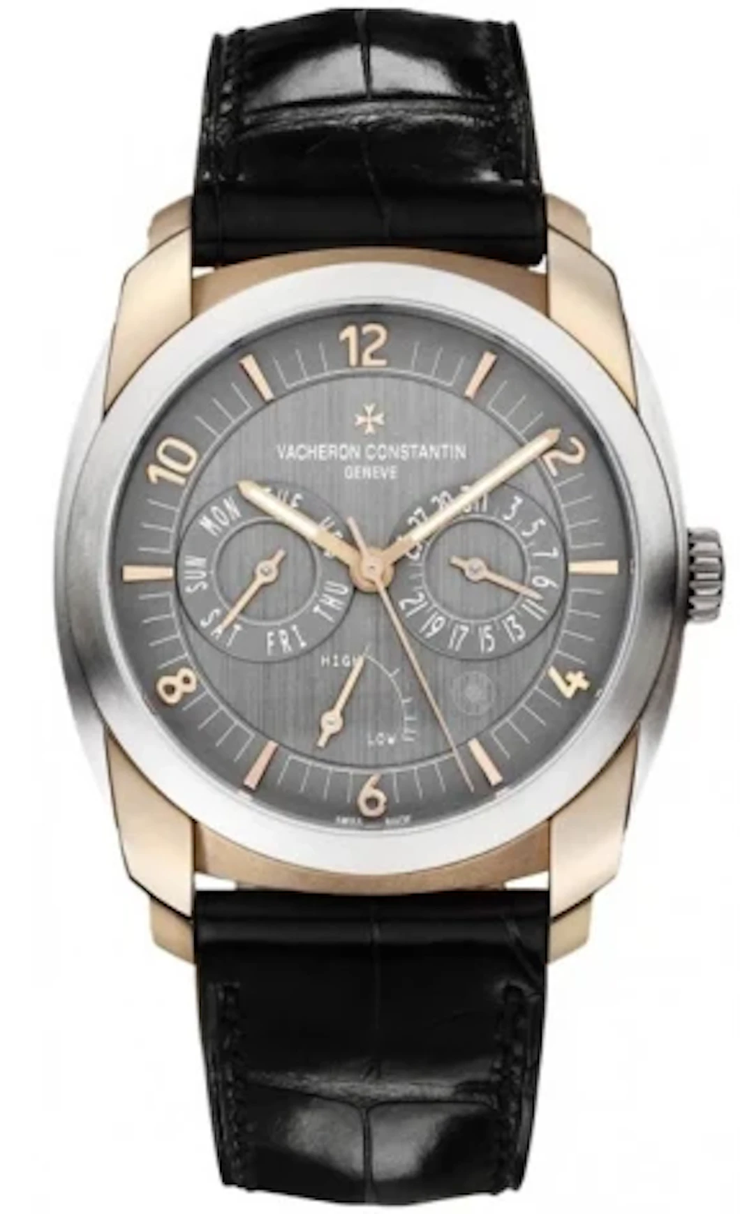 Vacheron Constantin QUAI DE I'ILE Titanium & 18K Rose Gold Men's Watch