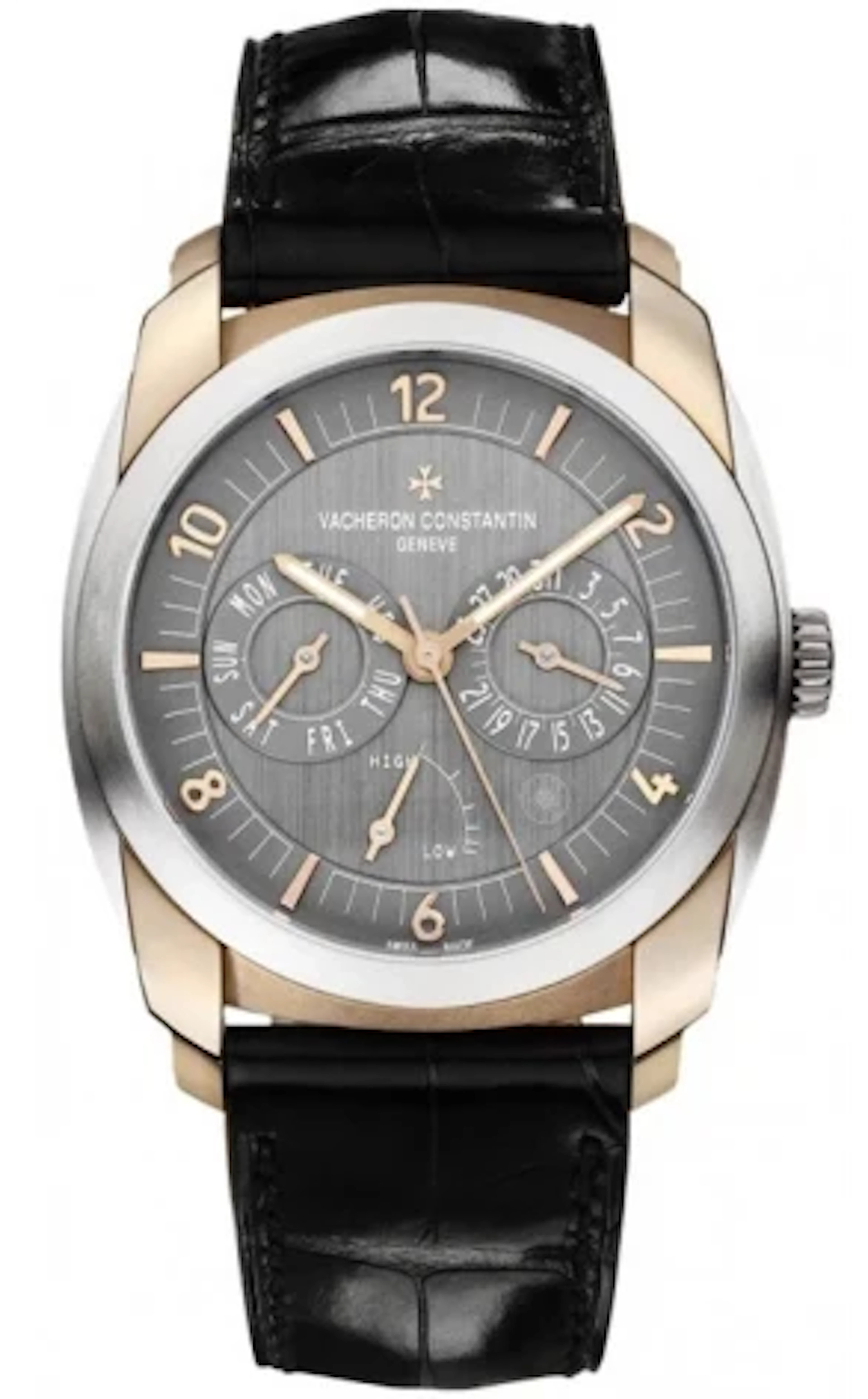 Vacheron Constantin QUAI DE I'ILE Titanium & 18K Rose Gold Men's Watch
