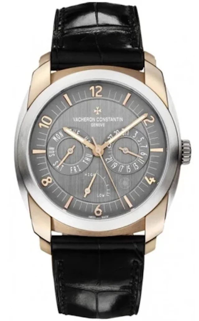 Vacheron Constantin QUAI DE I'ILE Titanium & 18K Rose Gold Men's Watch