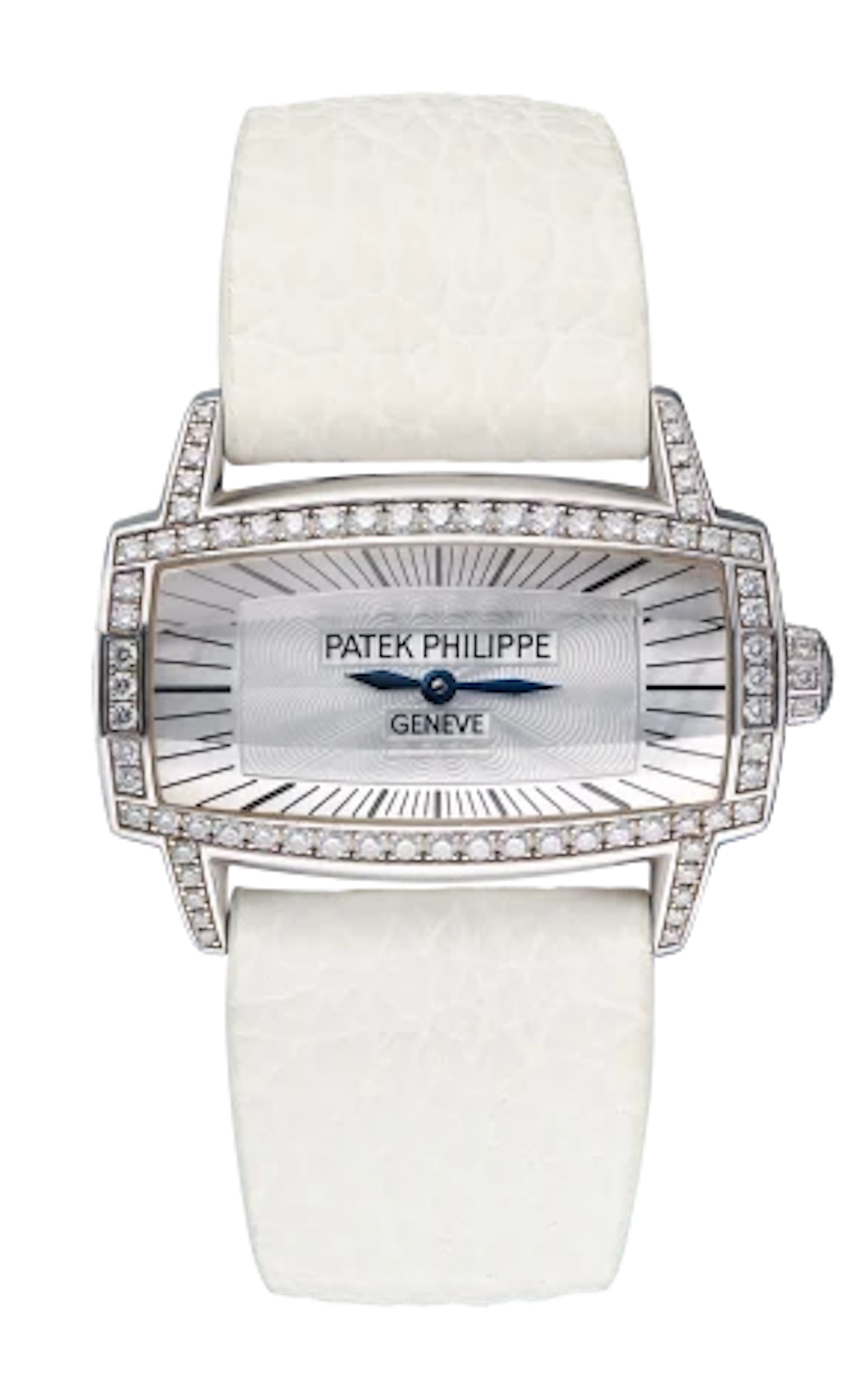 Patek Philippe Gondolo Gemma 18K White Gold & Diamonds Ladies Watch