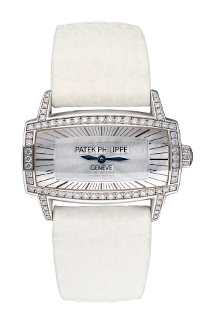 Patek Philippe Gondolo Gemma 18K White Gold & Diamonds Ladies Watch