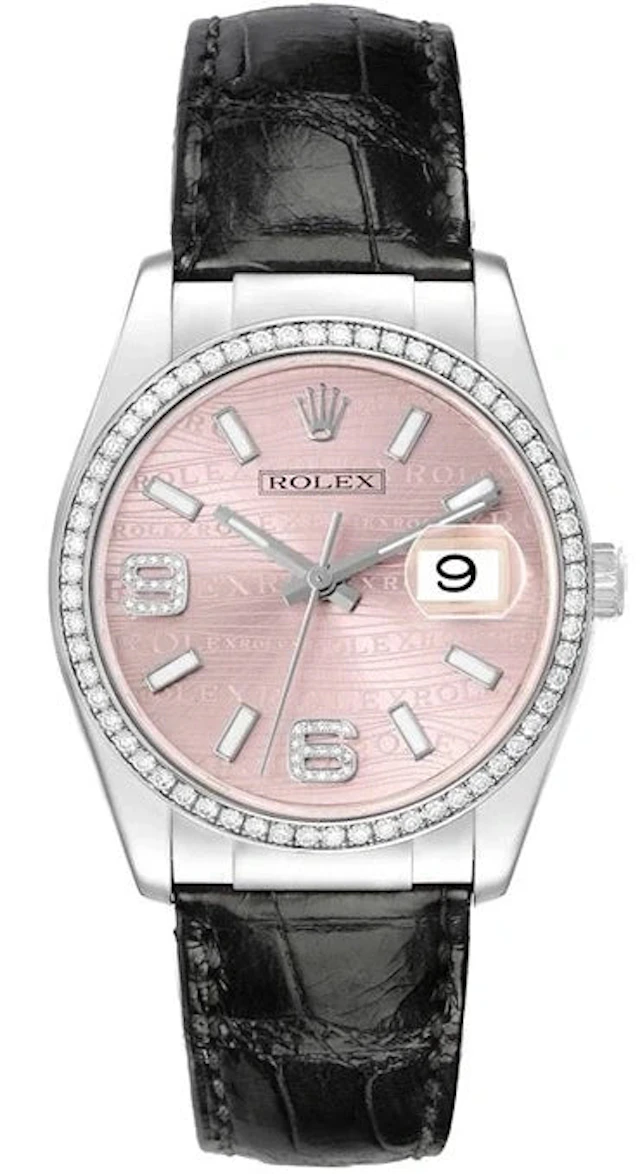 Rolex Datejust 18K White Gold Lady's Watch