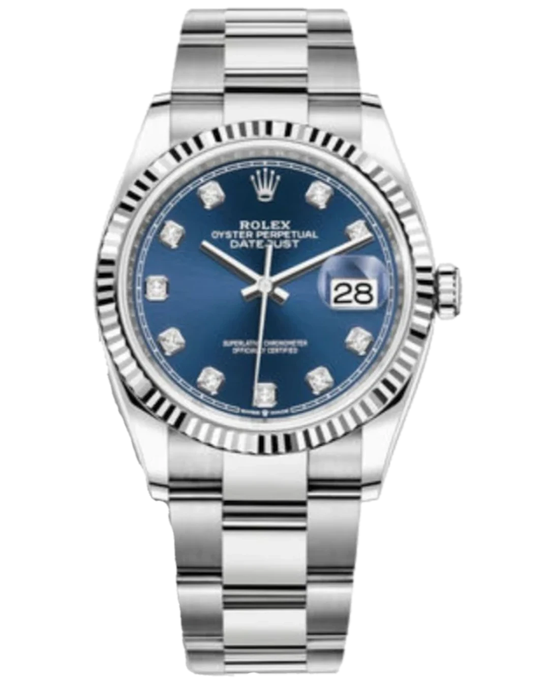 Rolex Datejust Stainless steel & 18K White Gold Lady's Watch